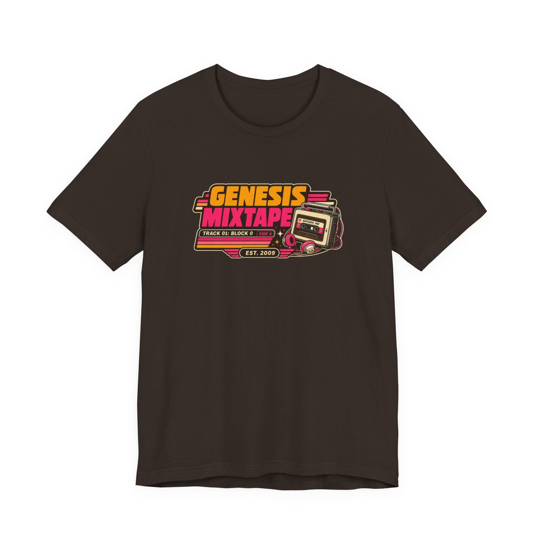Incognito Genesis Mixtape T-Shirt | Vintage Cassette Retro Music Tee | Bella Canvas 3001