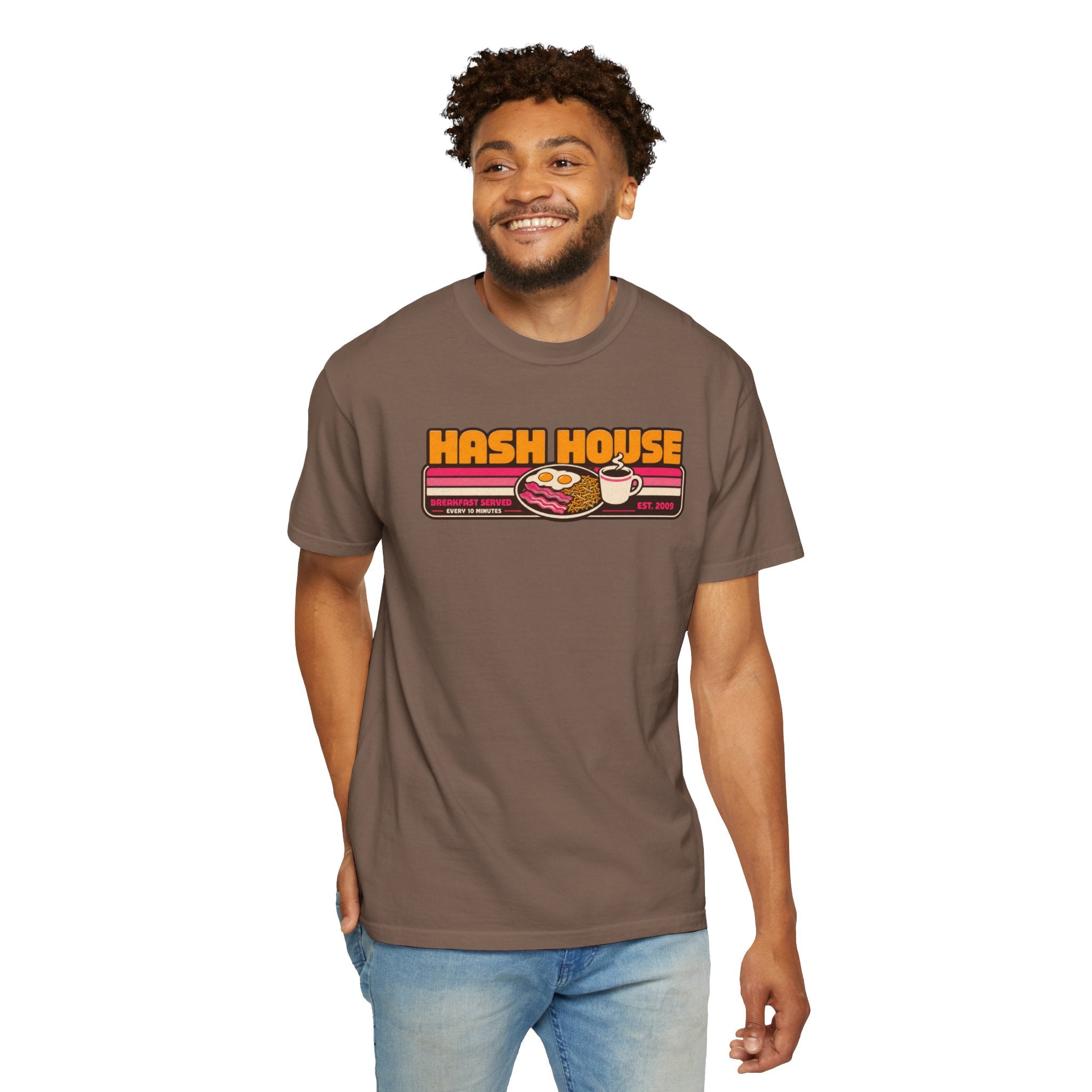 Incognito Heavyweight Hash House Retro Diner Tee | Comfort Colors 1717