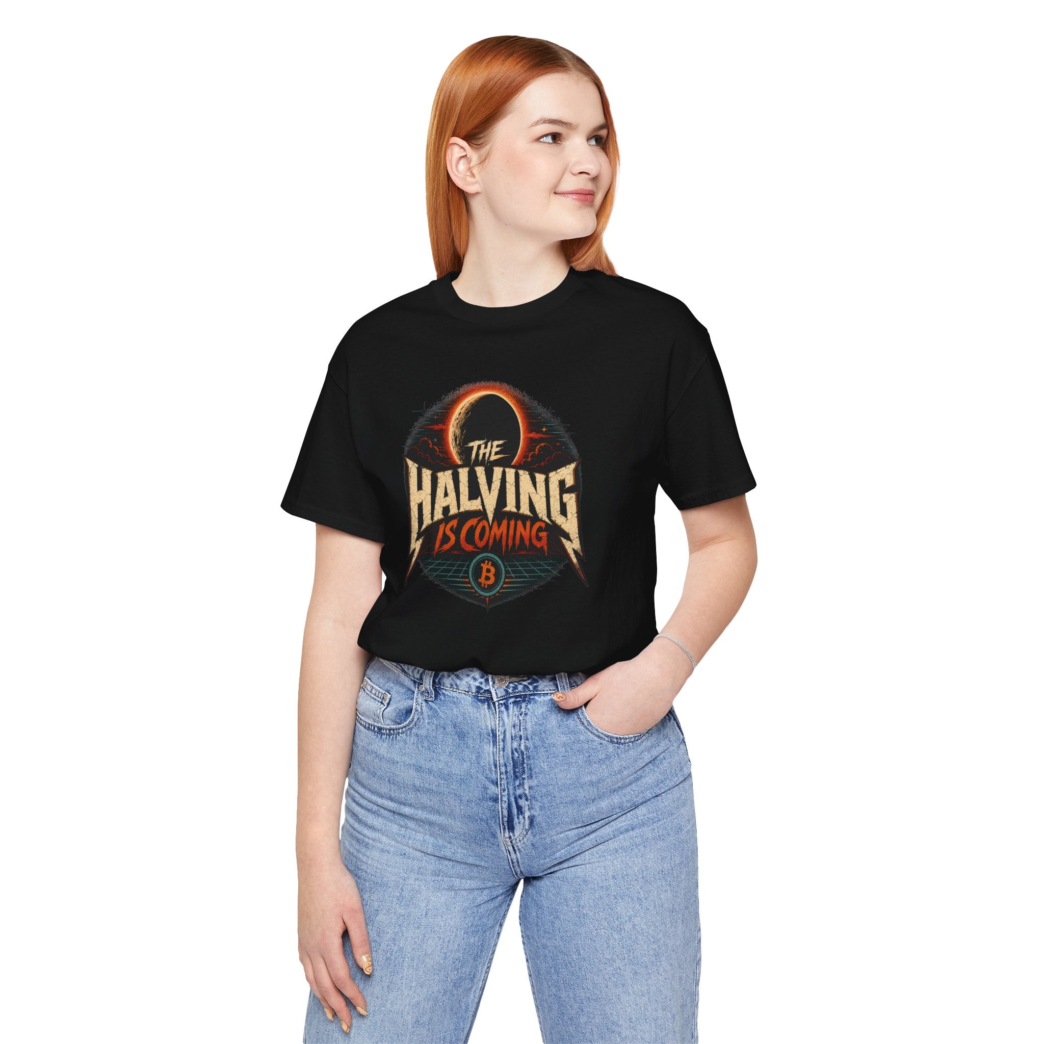 The Halving Is Coming Bitcoin T-Shirt | Bella Canvas 3001