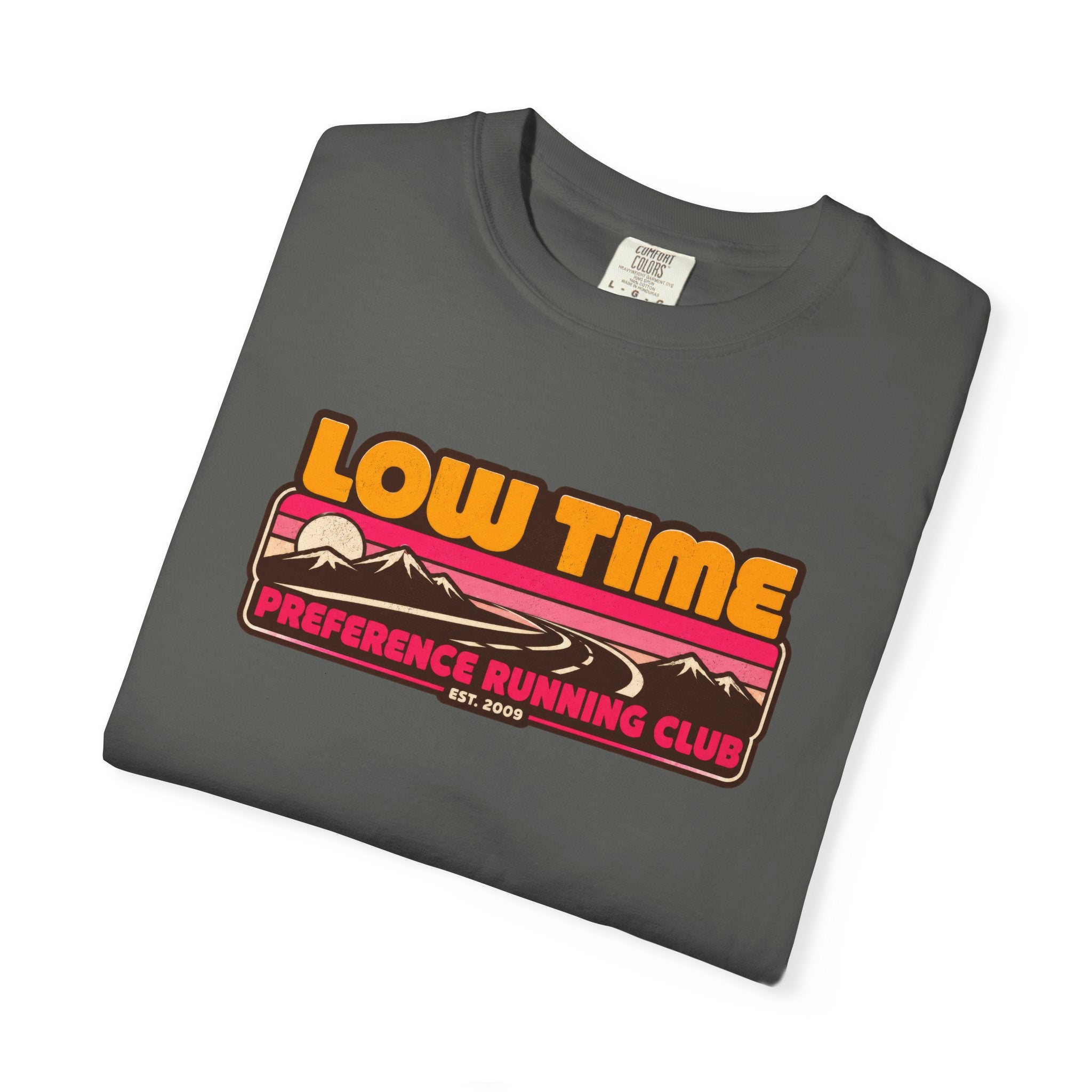 Incognito Heavyweight Low Time Preference Retro Running Club T-Shirt | Comfort Colors 1717
