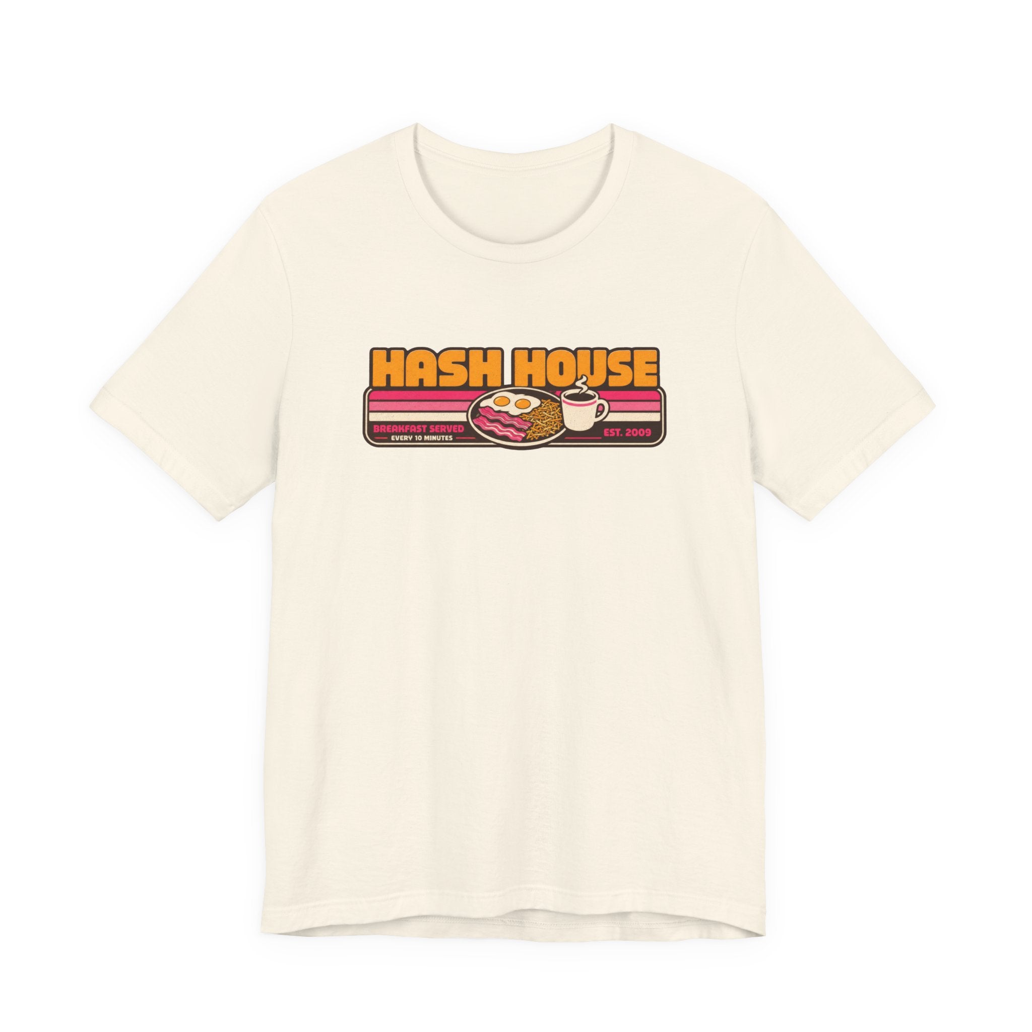 Incognito Hash House Retro Diner Tee | Breakfast Vintage Cafe Shirt | Bella Canvas 3001