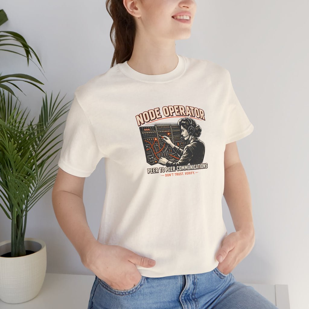 Node Operator Bitcoin Tee | Don't Trust Verify | Bella Canvas 3001