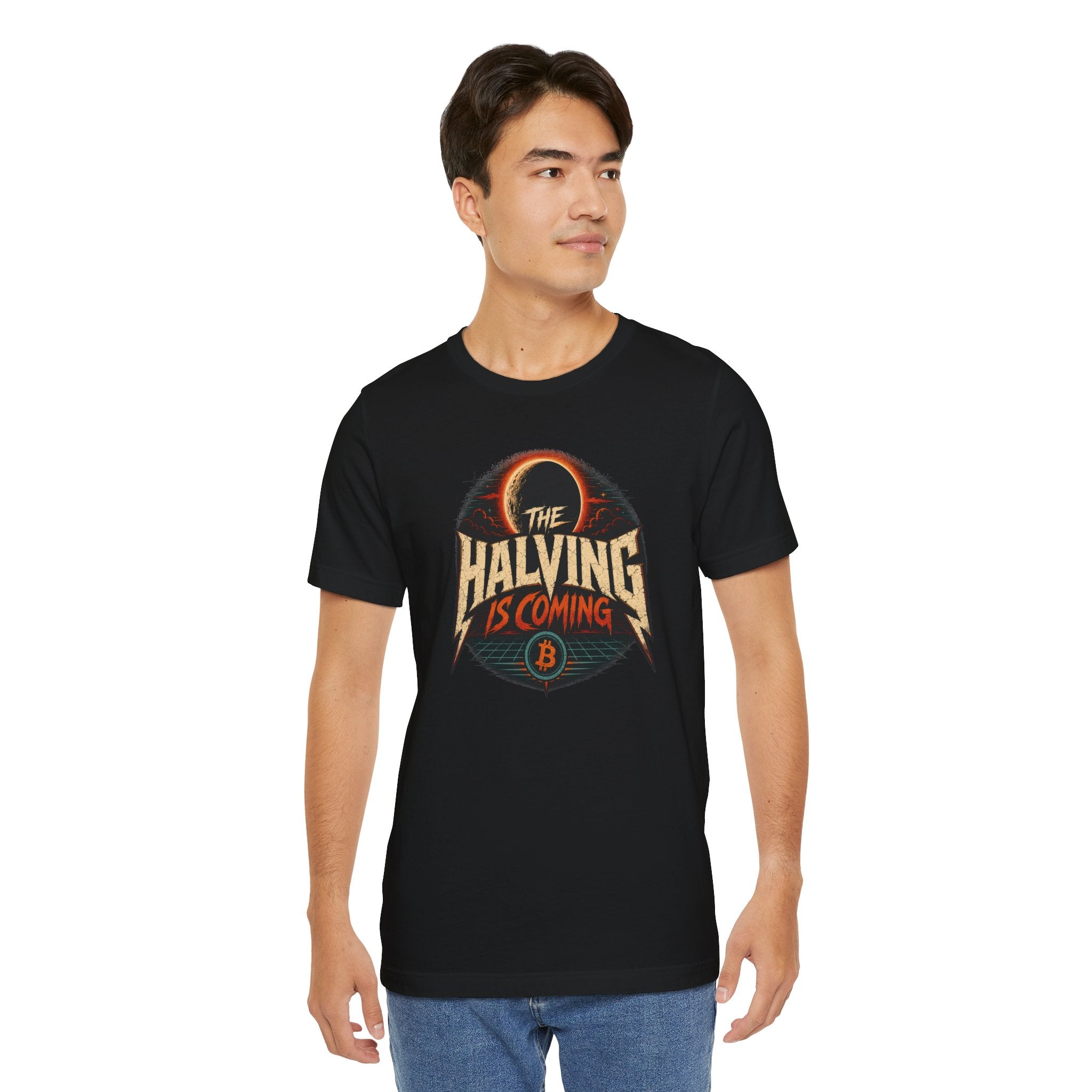 The Halving Is Coming Bitcoin T-Shirt | Bella Canvas 3001
