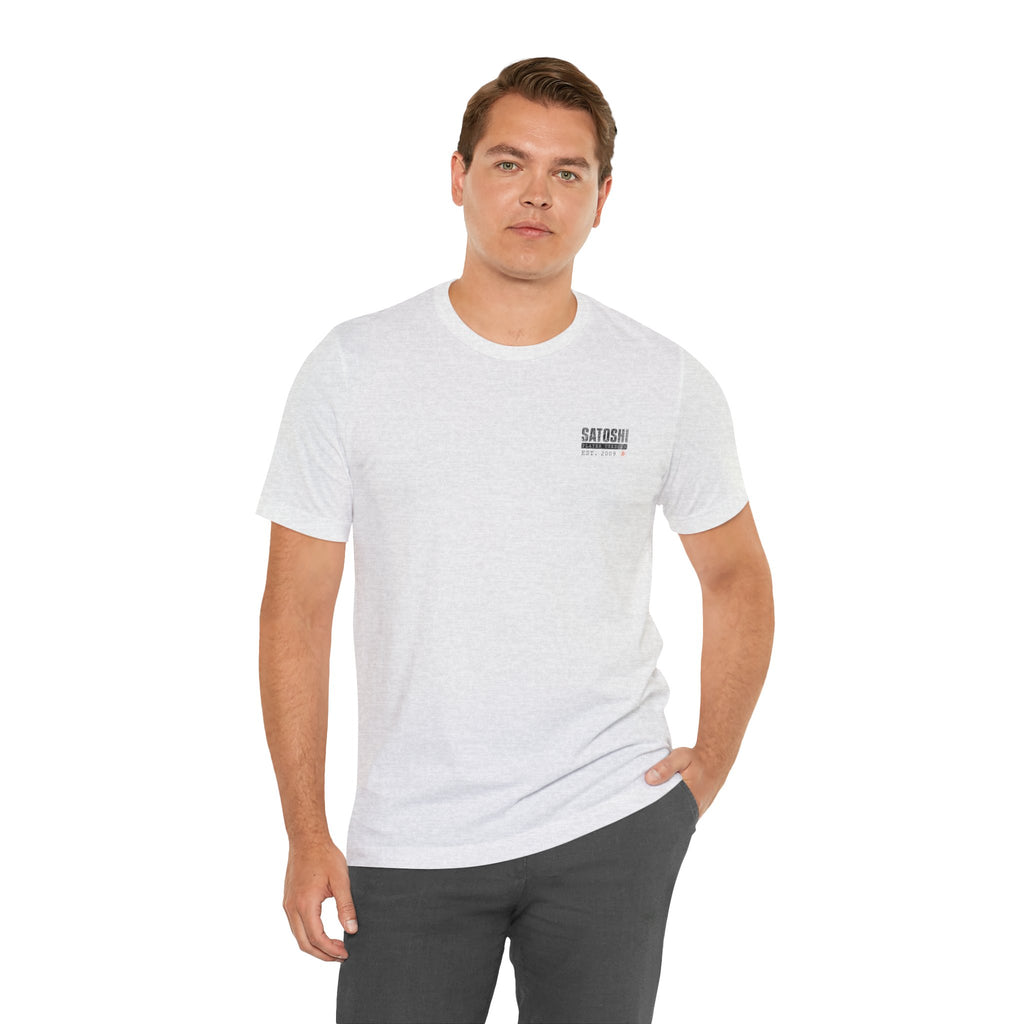 Satoshi Nakamoto Shirt | Player Unknown Bitcoin Tee | Don't Trust Verify Band T-shirt | Bella Canvas 3001