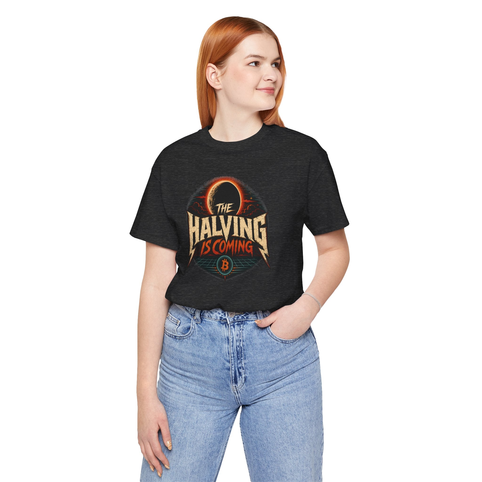 The Halving Is Coming Bitcoin T-Shirt | Bella Canvas 3001