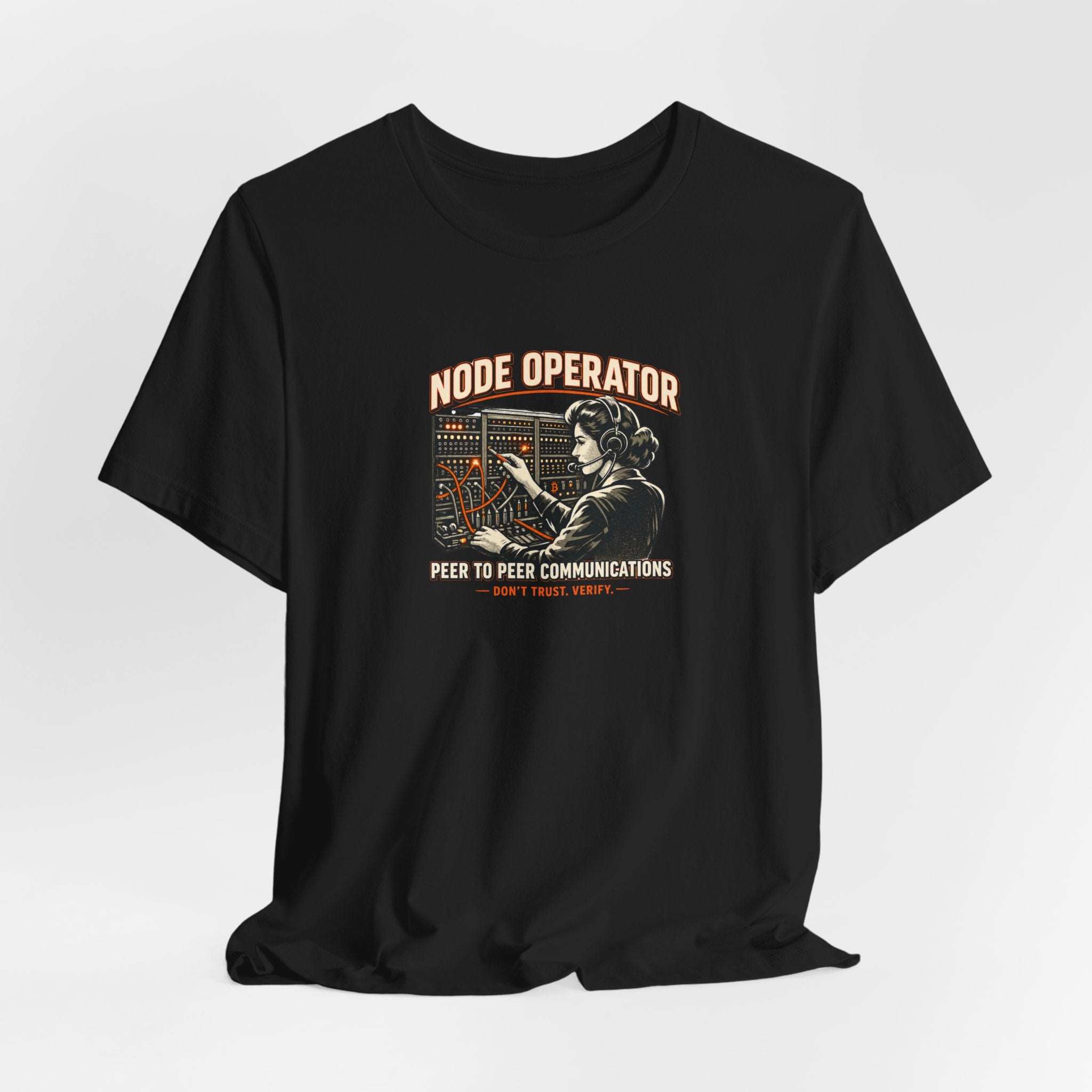 Node Operator Bitcoin Tee | Don't Trust Verify | Bella Canvas 3001