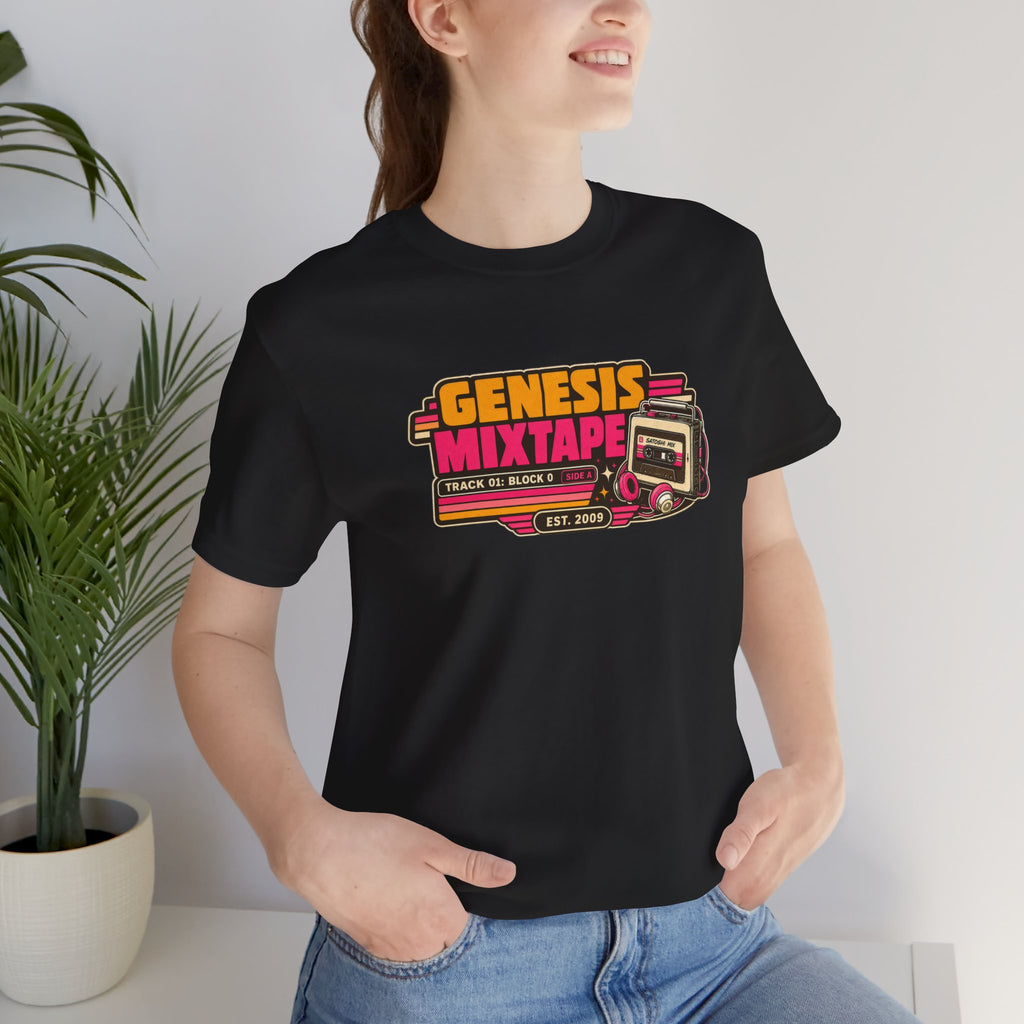 Incognito Genesis Mixtape T-Shirt | Vintage Cassette Retro Music Tee | Bella Canvas 3001