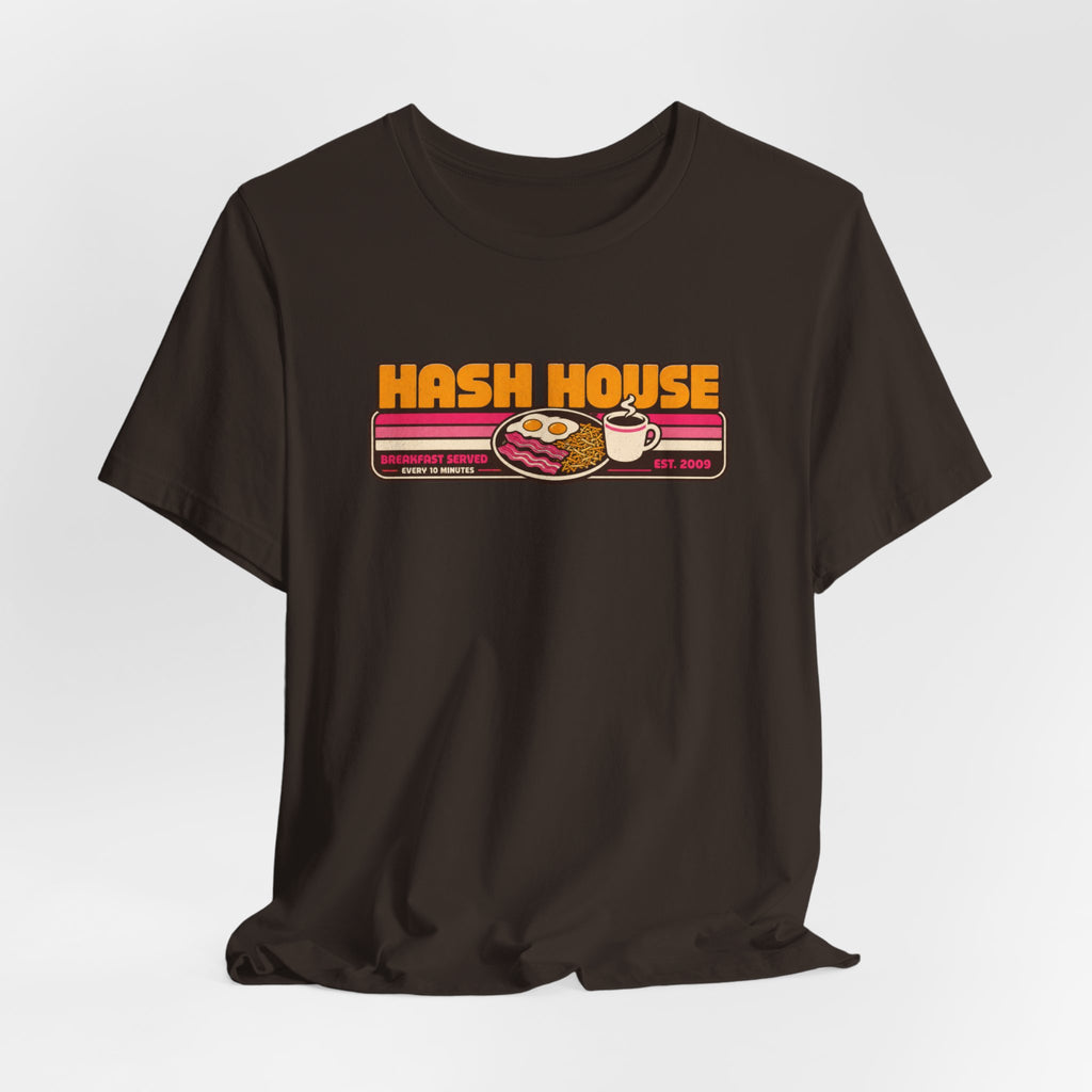 Incognito Hash House Retro Diner Tee | Breakfast Vintage Cafe Shirt | Bella Canvas 3001