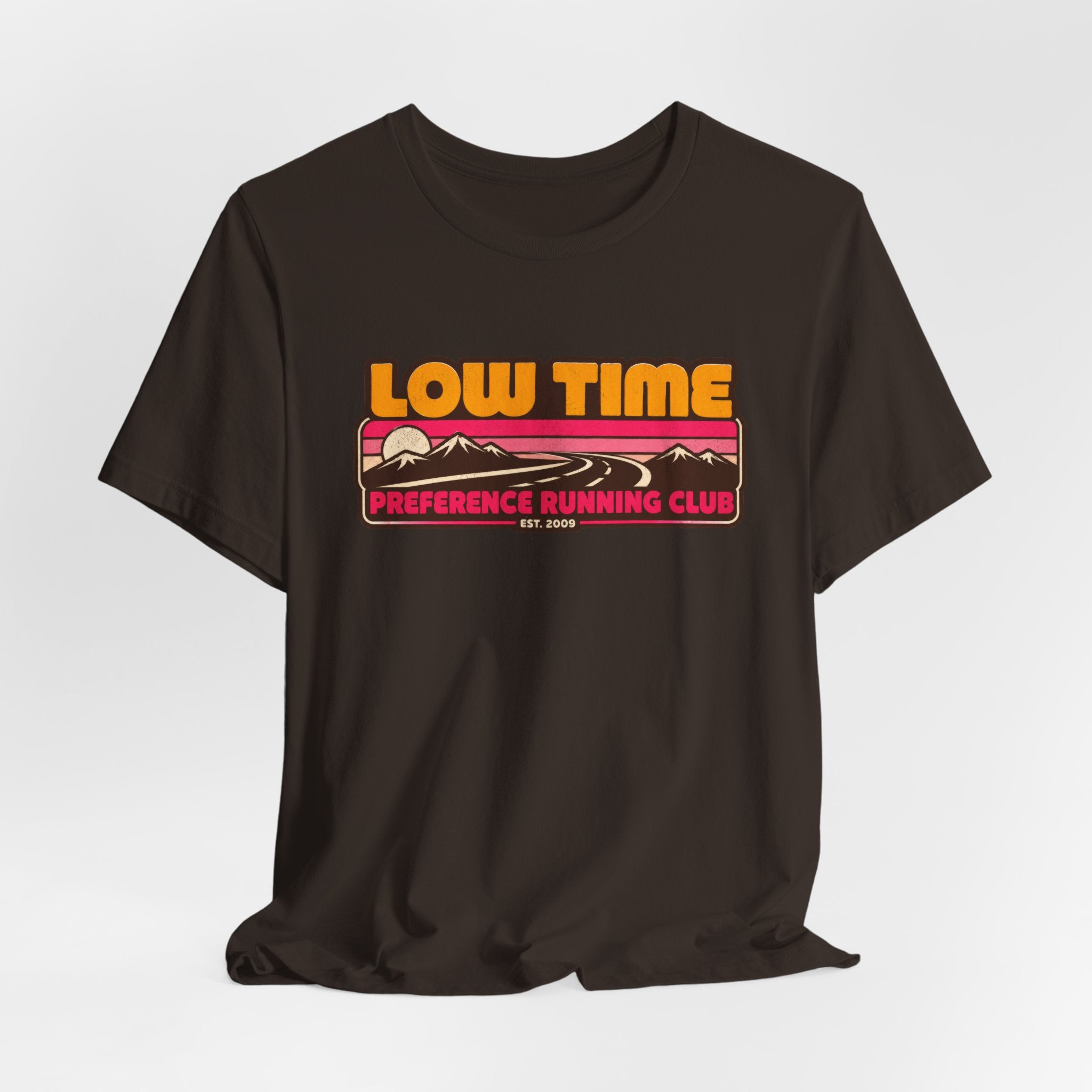 Low Time Preference Retro Running Club T-Shirt Bitcoin Shirt