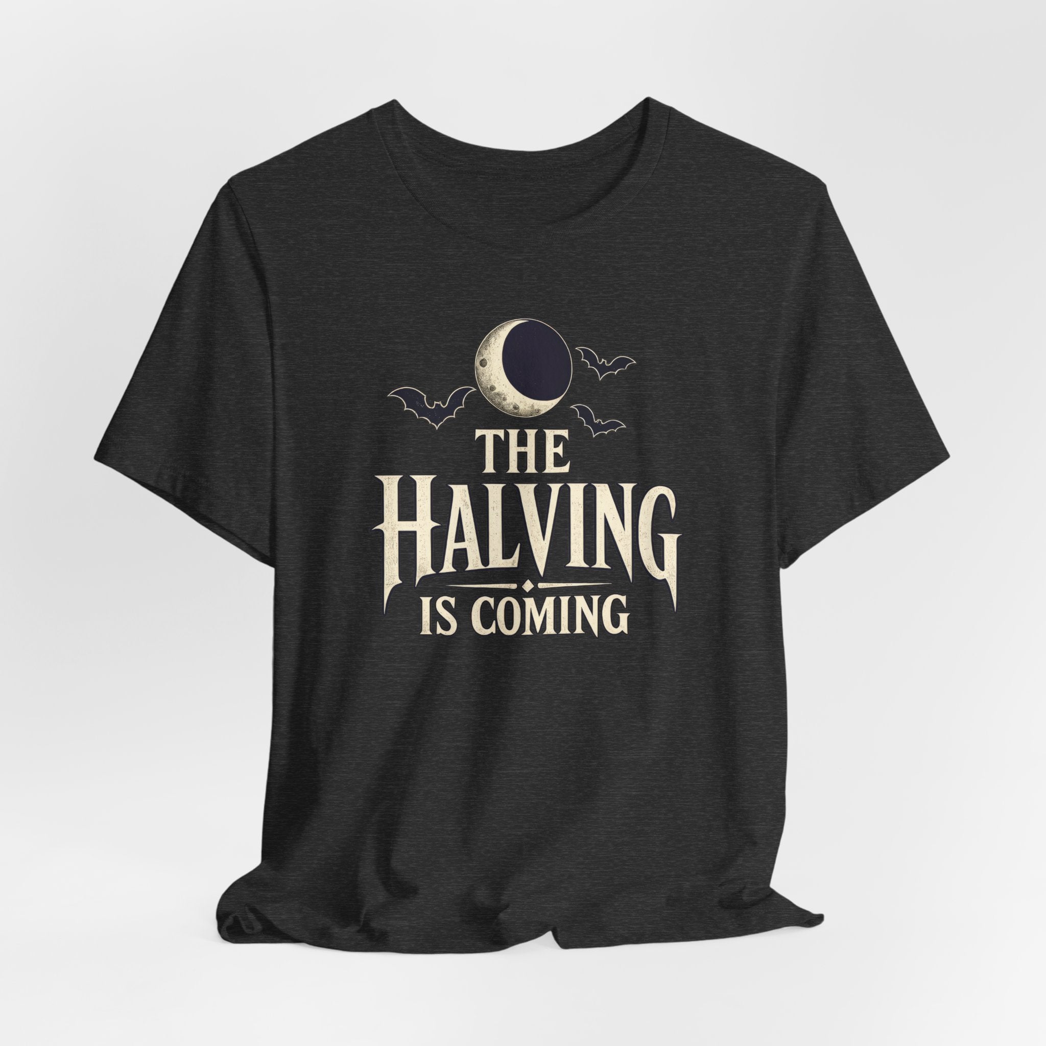 The Halving Is Coming Bitcoin T-Shirt| Dark Colorway | Bella Canvas 3001