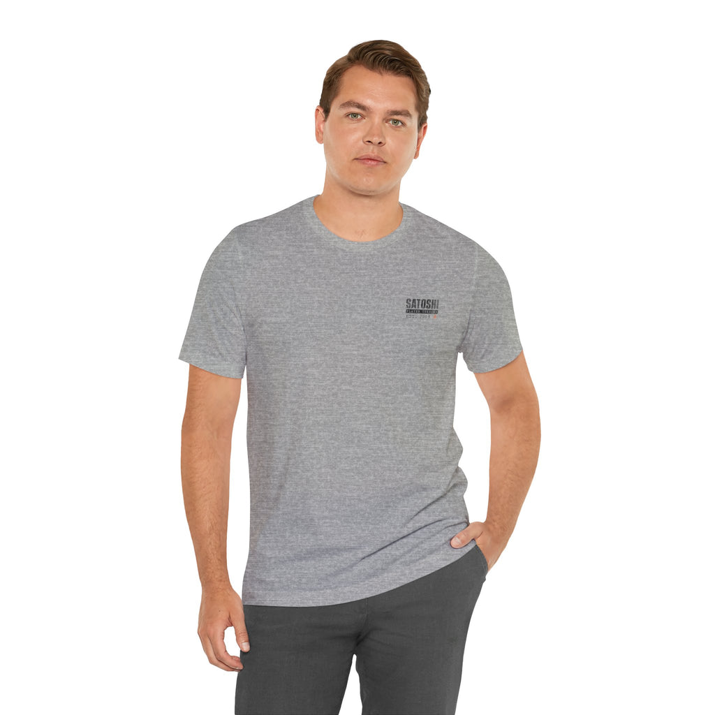Satoshi Nakamoto Shirt | Player Unknown Bitcoin Tee | Don't Trust Verify Band T-shirt | Bella Canvas 3001