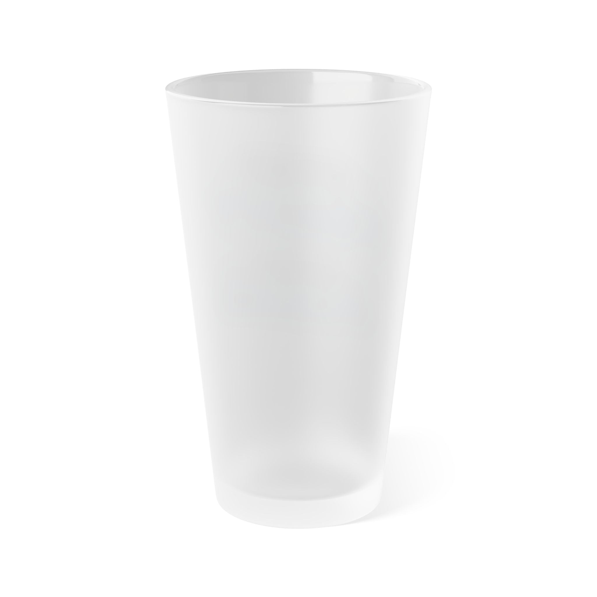 Stay Frosty Keep Stacking Bitcoin Pint Glass | Frosted 16oz Beer Glass