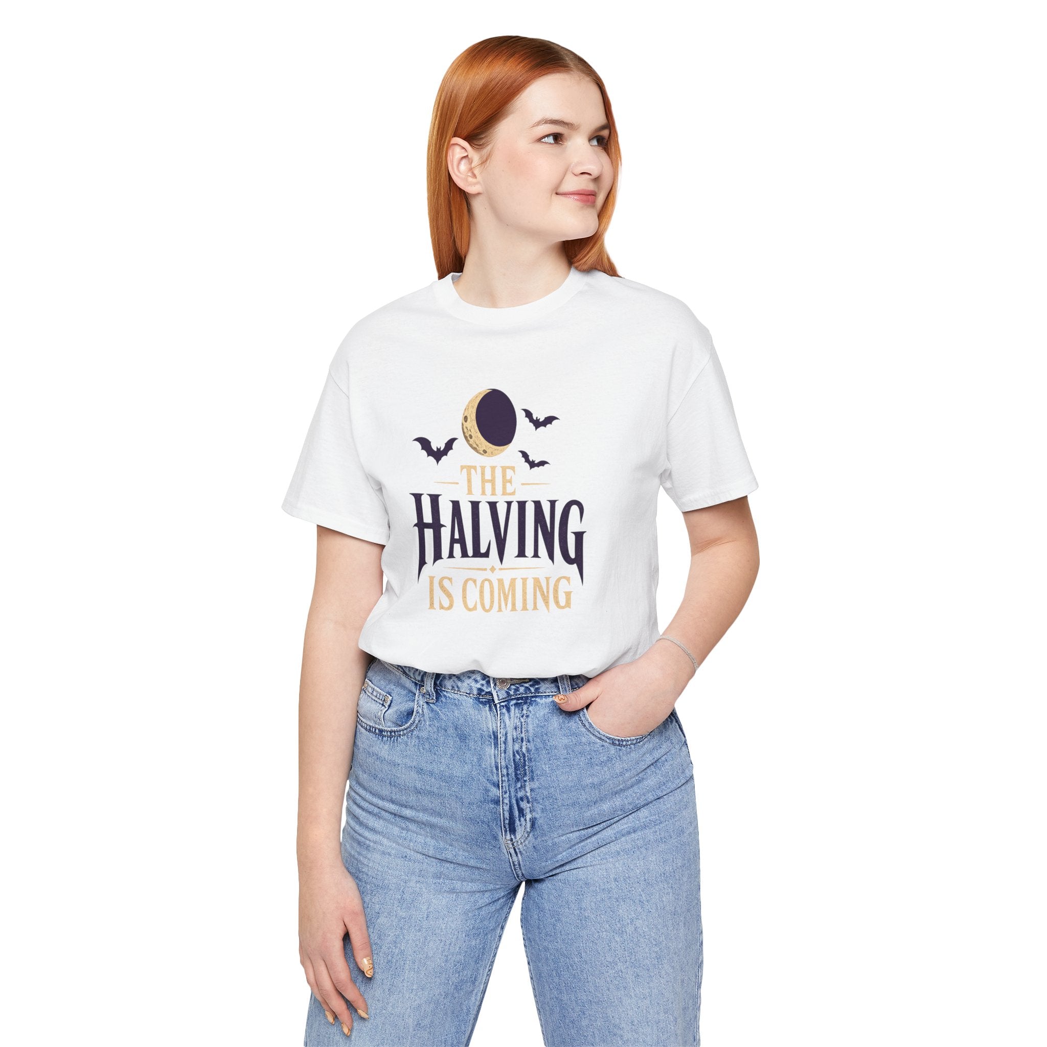 The Halving Is Coming Bitcoin T-Shirt| Light Colorway | Bella Canvas 3001