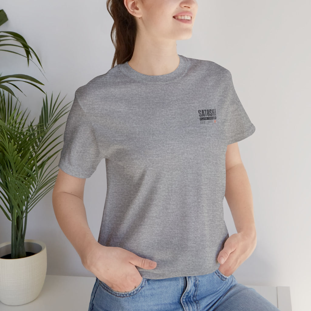 Satoshi Nakamoto Shirt | Player Unknown Bitcoin Tee | Don't Trust Verify Band T-shirt | Bella Canvas 3001