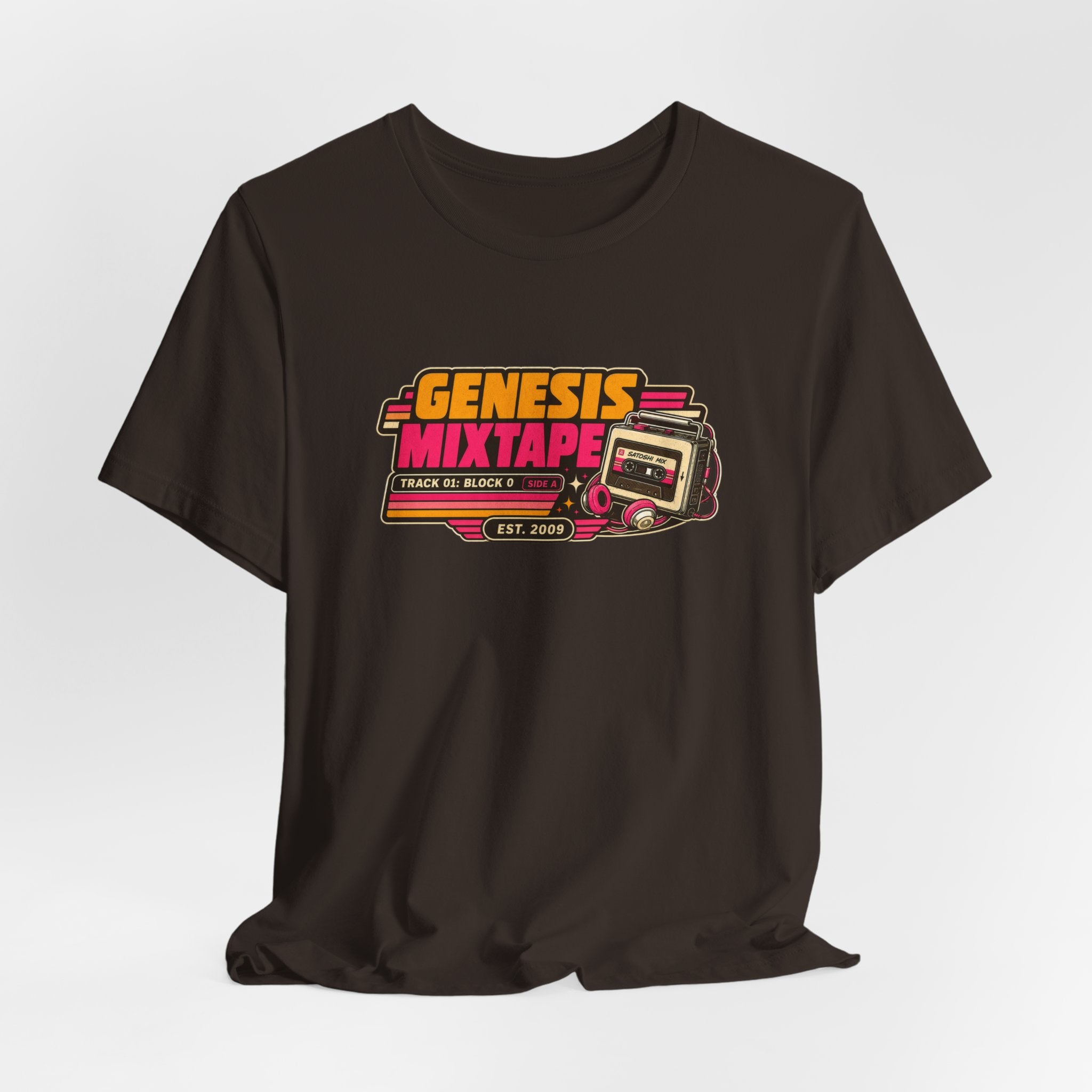 Incognito Genesis Mixtape T-Shirt | Vintage Cassette Retro Music Tee | Bella Canvas 3001