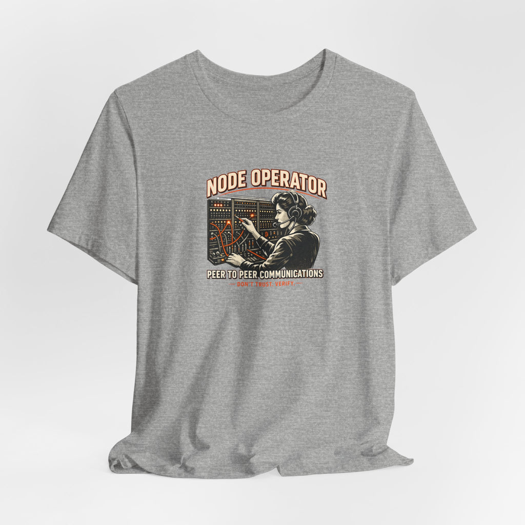 Node Operator Bitcoin Tee | Don't Trust Verify | Bella Canvas 3001
