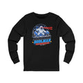 Abominable Hodlman Laser Eyes Club Bitcoin Tee | Yeti Holiday Shirt | Long Sleeve Shirt | Bella Canvas 3501