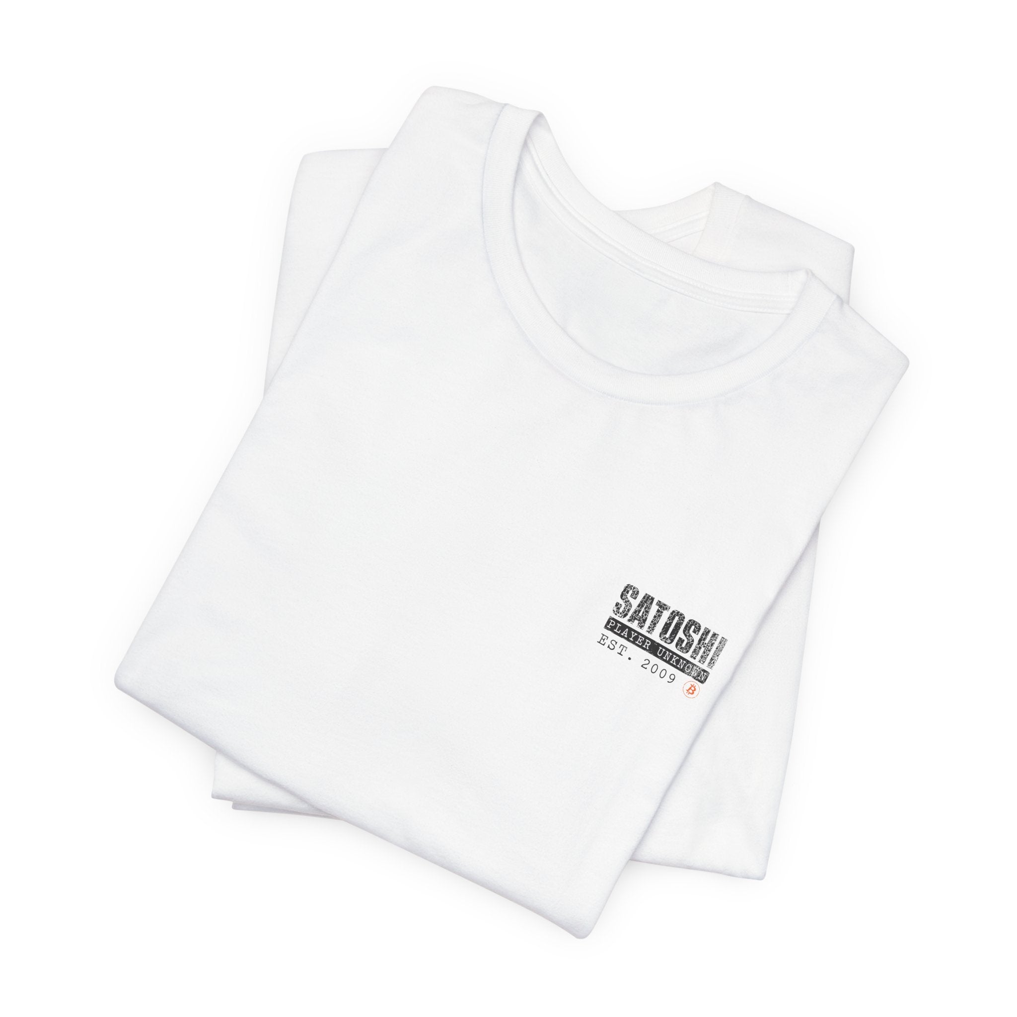 Satoshi Nakamoto Shirt | Player Unknown Bitcoin Tee | Don't Trust Verify Band T-shirt | Bella Canvas 3001