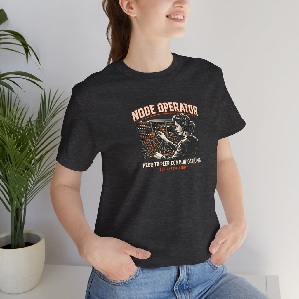 Node Operator Bitcoin Tee | Don't Trust Verify | Bella Canvas 3001