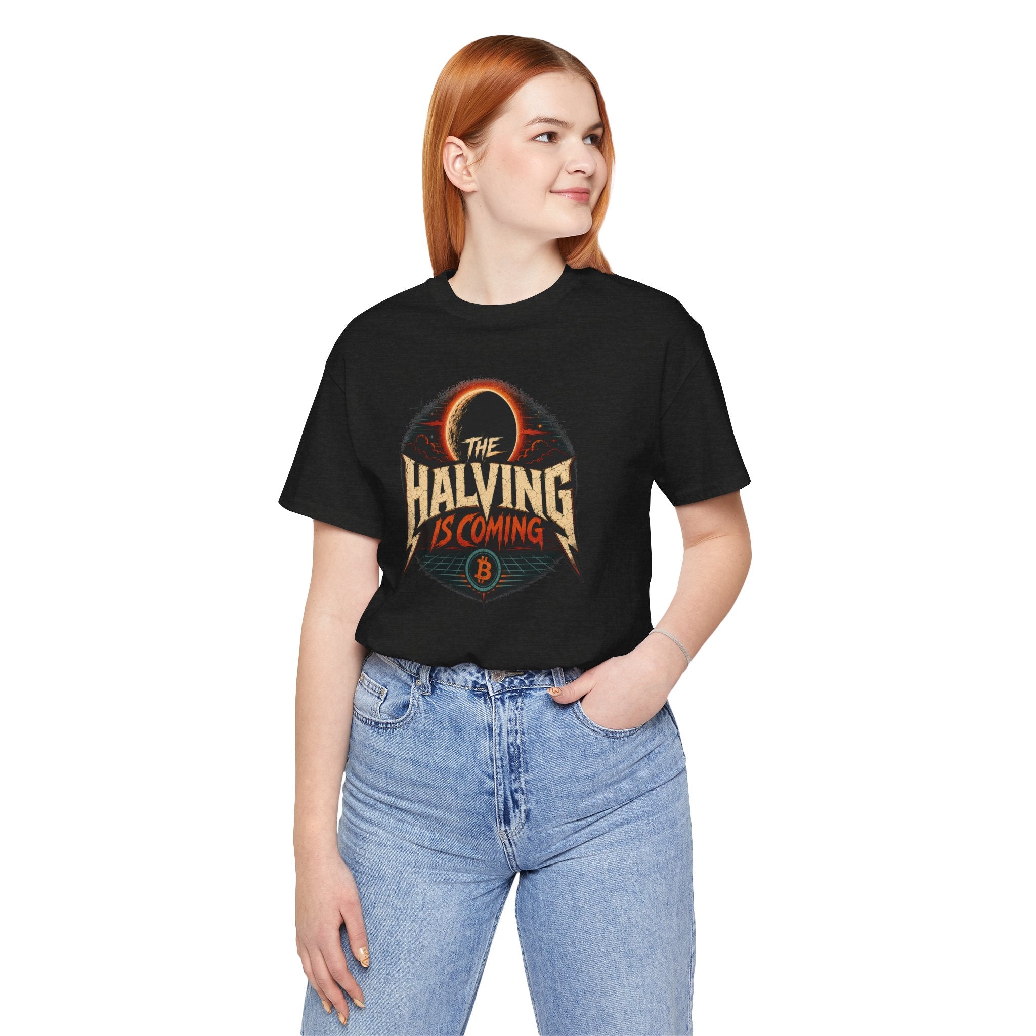 The Halving Is Coming Bitcoin T-Shirt | Bella Canvas 3001