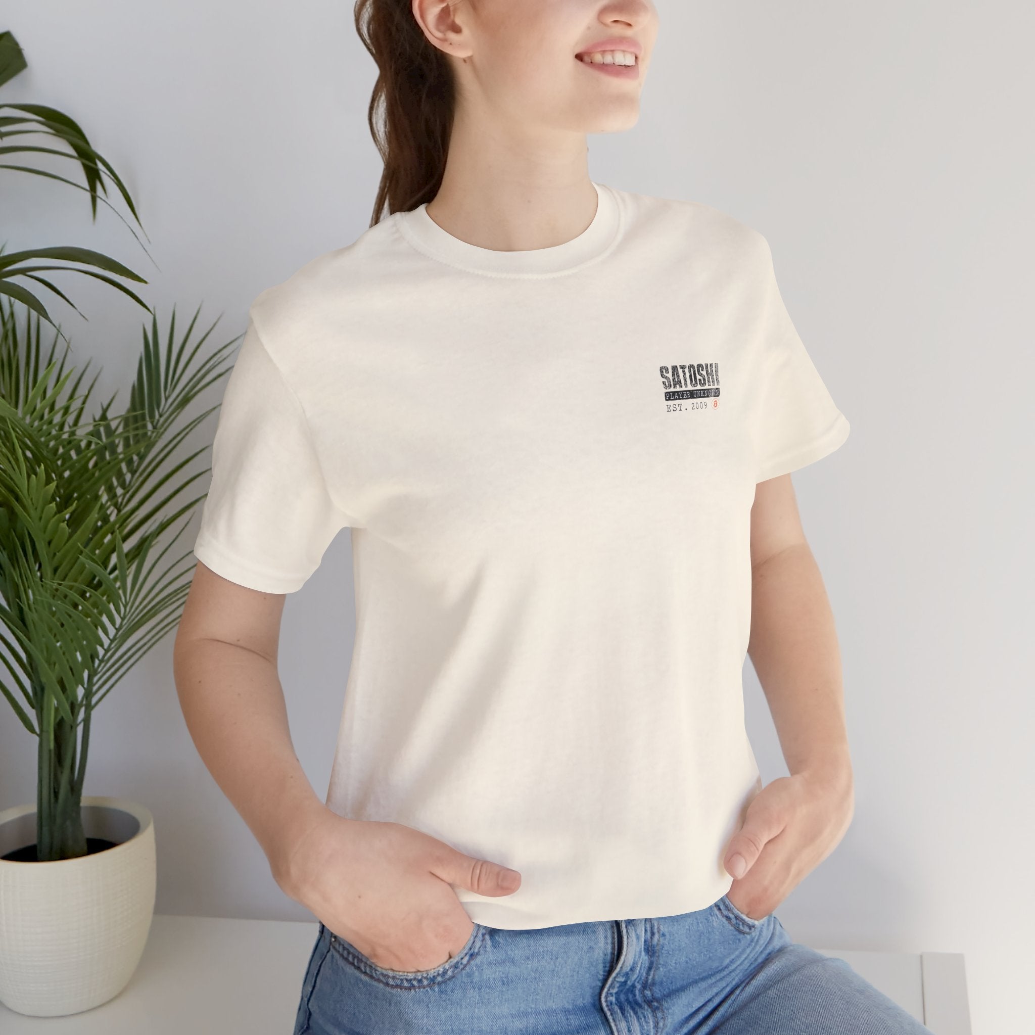 Satoshi Nakamoto Shirt | Player Unknown Bitcoin Tee | Don't Trust Verify Band T-shirt | Bella Canvas 3001