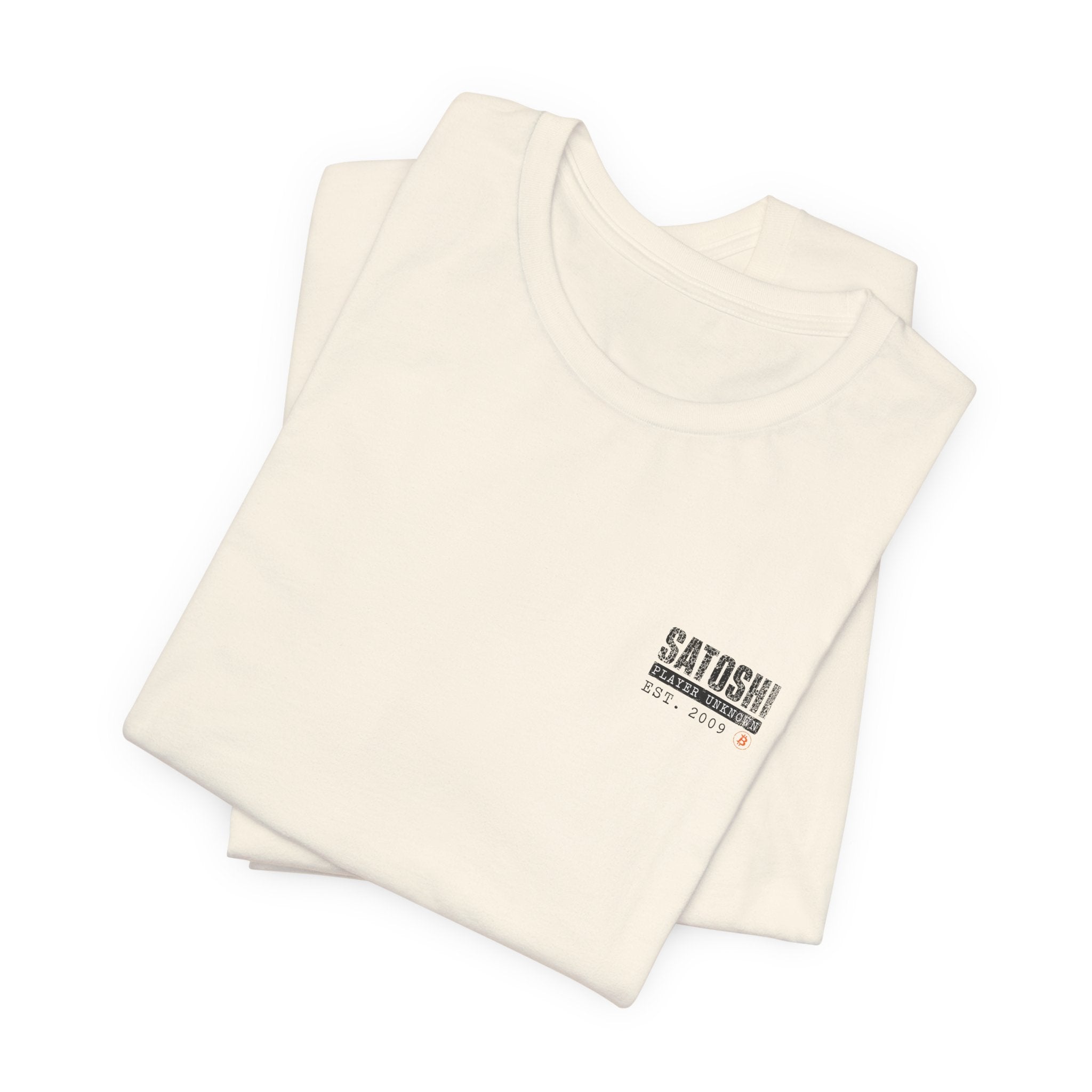 Satoshi Nakamoto Shirt | Player Unknown Bitcoin Tee | Don't Trust Verify Band T-shirt | Bella Canvas 3001