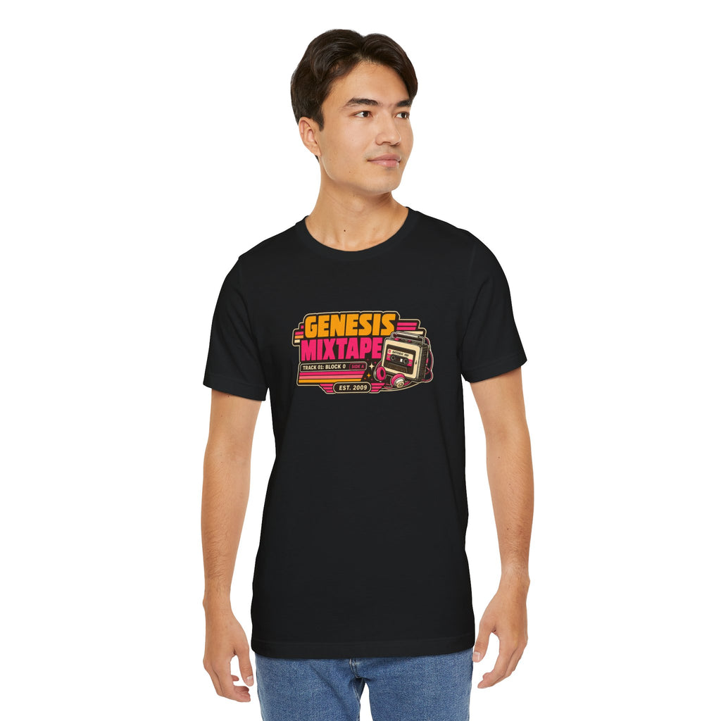 Incognito Genesis Mixtape T-Shirt | Vintage Cassette Retro Music Tee | Bella Canvas 3001