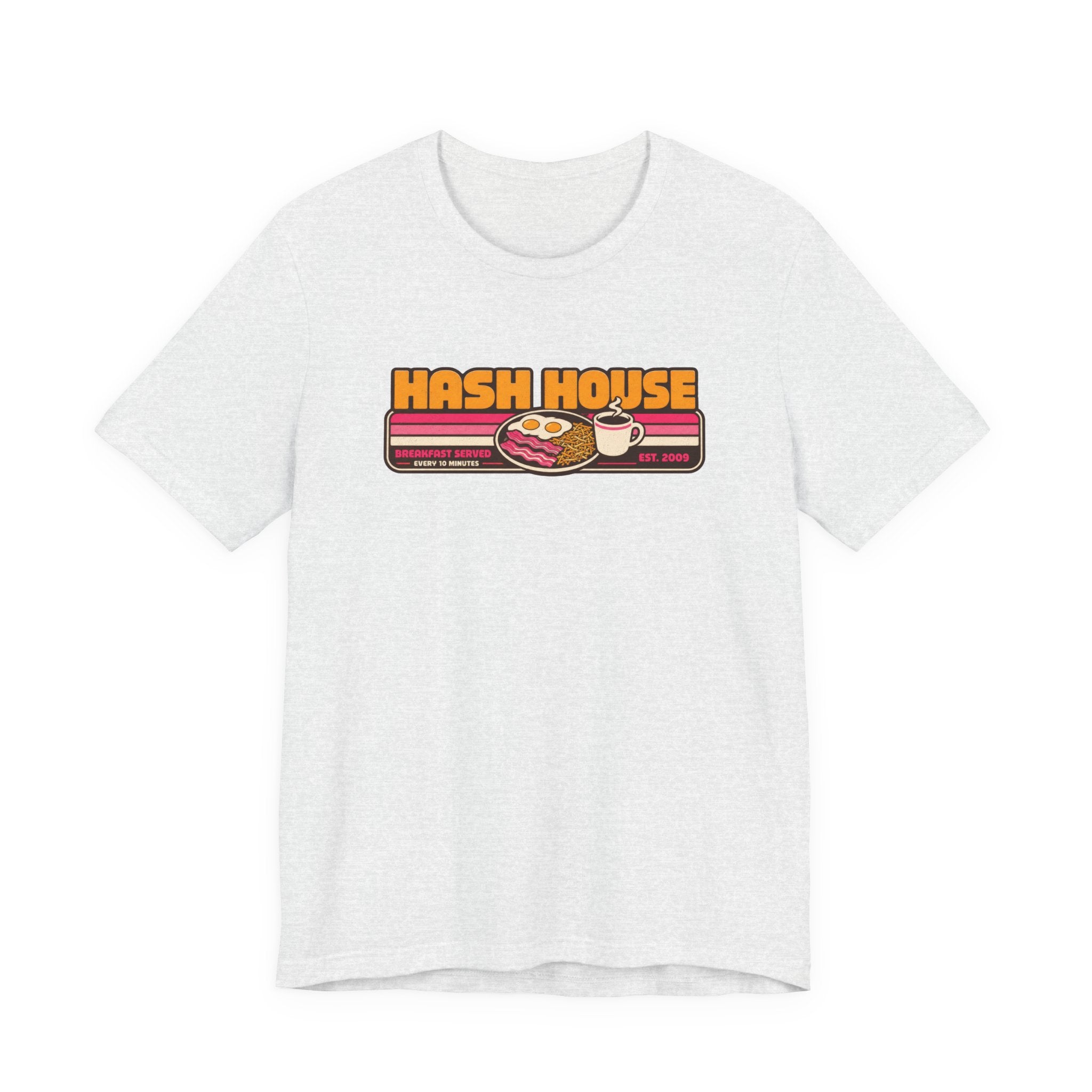 Incognito Hash House Retro Diner Tee | Breakfast Vintage Cafe Shirt | Bella Canvas 3001