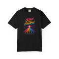 Incognito Heavyweight Stay the Course Retro Rainbow Road Neon T-Shirt | Comfort Colors 1717
