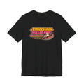 Incognito Timechain Roller Rink Bitcoin graphic tee | Retro roller skate design 
