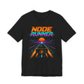 Node Runner Retro Cyberpunk T-Shirt | Bella Canvas 3001