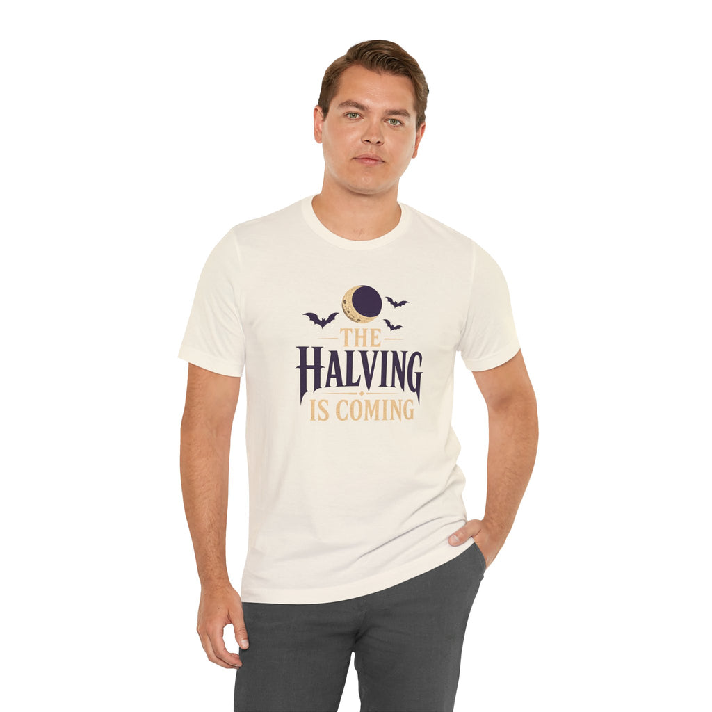 The Halving Is Coming Bitcoin T-Shirt| Light Colorway | Bella Canvas 3001