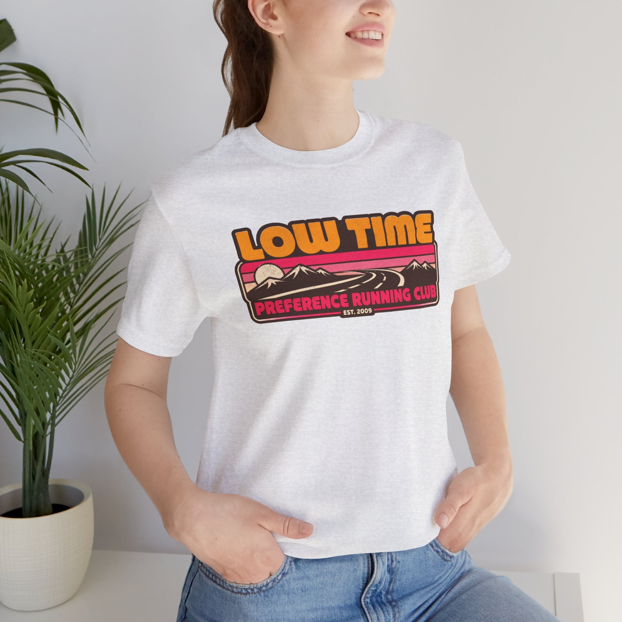 Low Time Preference Retro Running Club T-Shirt Bitcoin Shirt