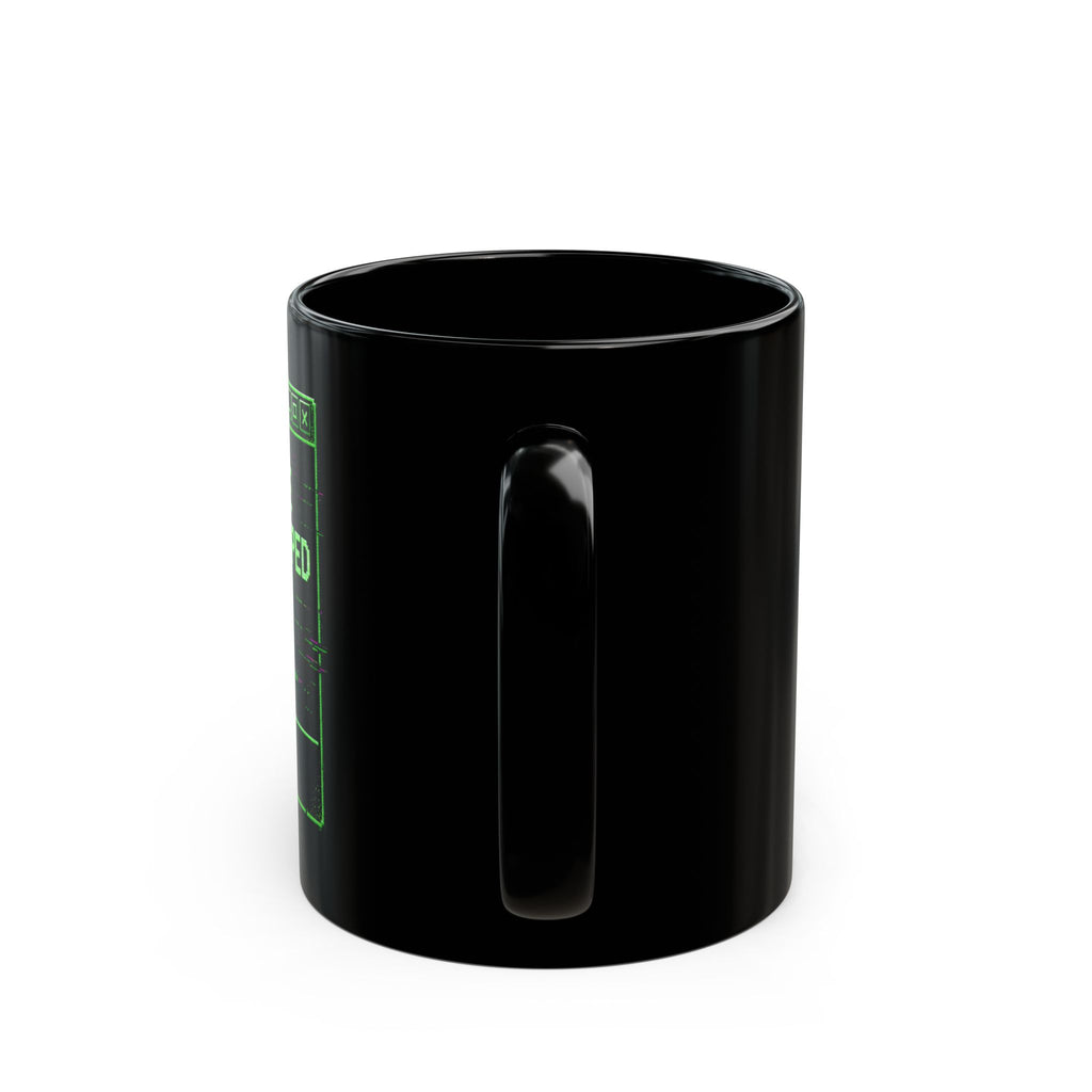 Fiat.exe Has Stopped Working Mug | Bitcoin Glitch Art Coffee Cup 11oz and 15oz