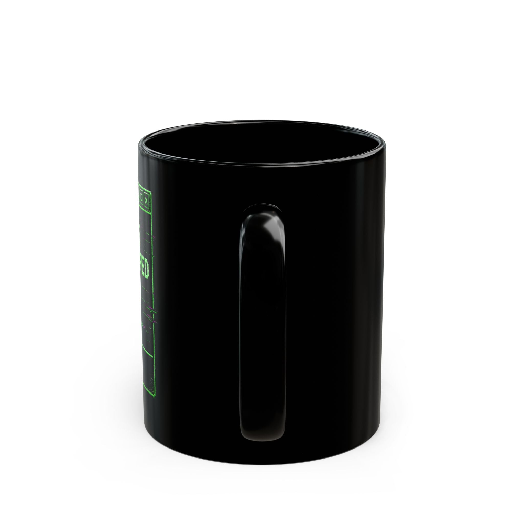 Fiat.exe Has Stopped Working Mug | Bitcoin Glitch Art Coffee Cup 11oz and 15oz