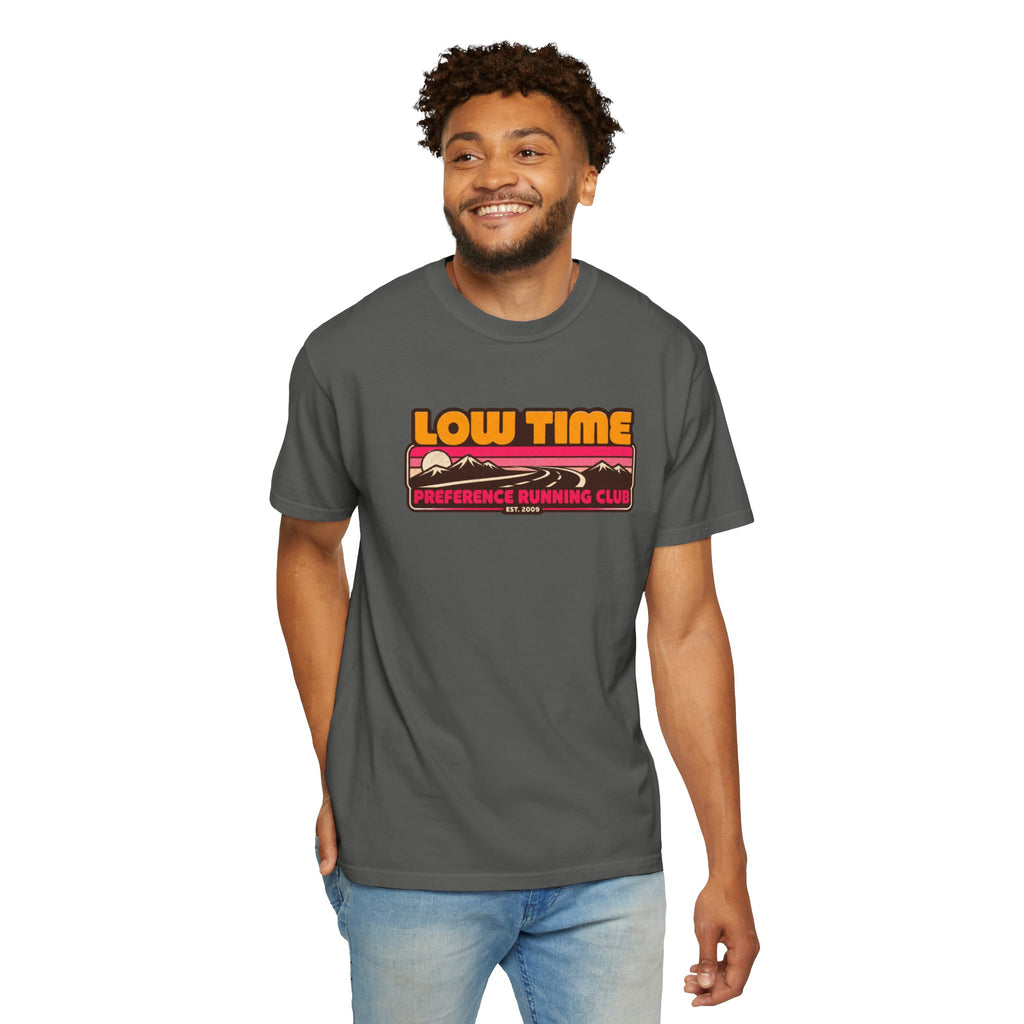Incognito Heavyweight Low Time Preference Retro Running Club T-Shirt | Comfort Colors 1717