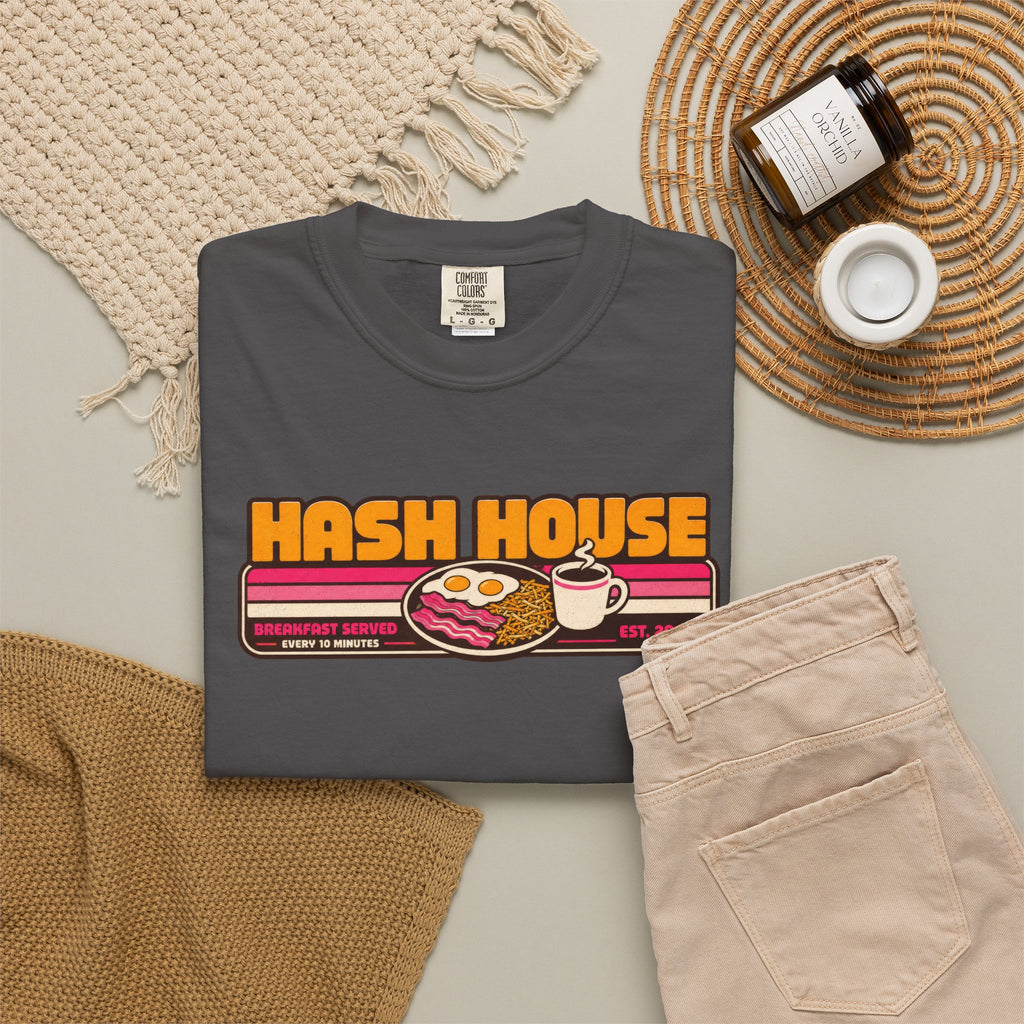 Incognito Heavyweight Hash House Retro Diner Tee | Comfort Colors 1717