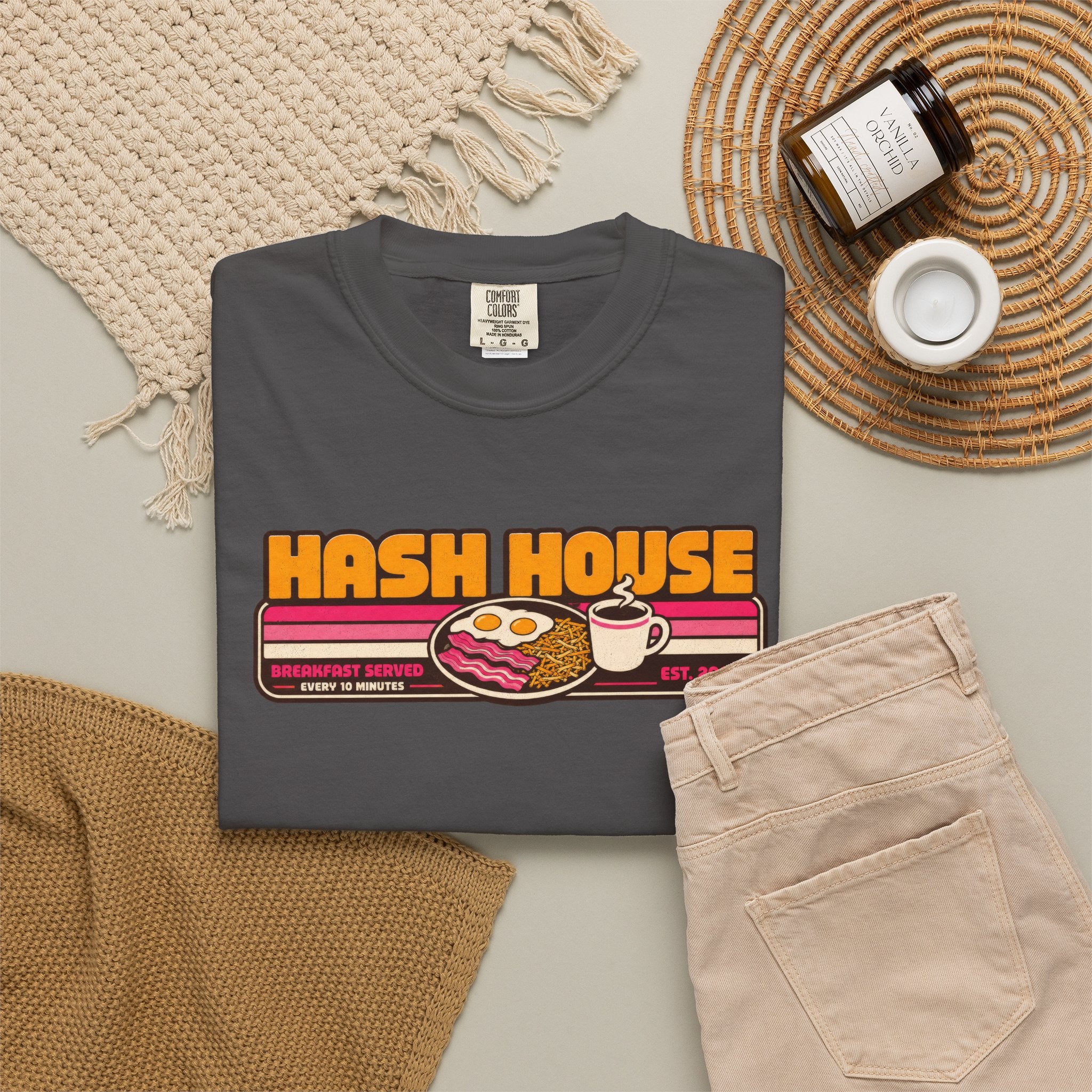 Incognito Heavyweight Hash House Retro Diner Tee | Comfort Colors 1717