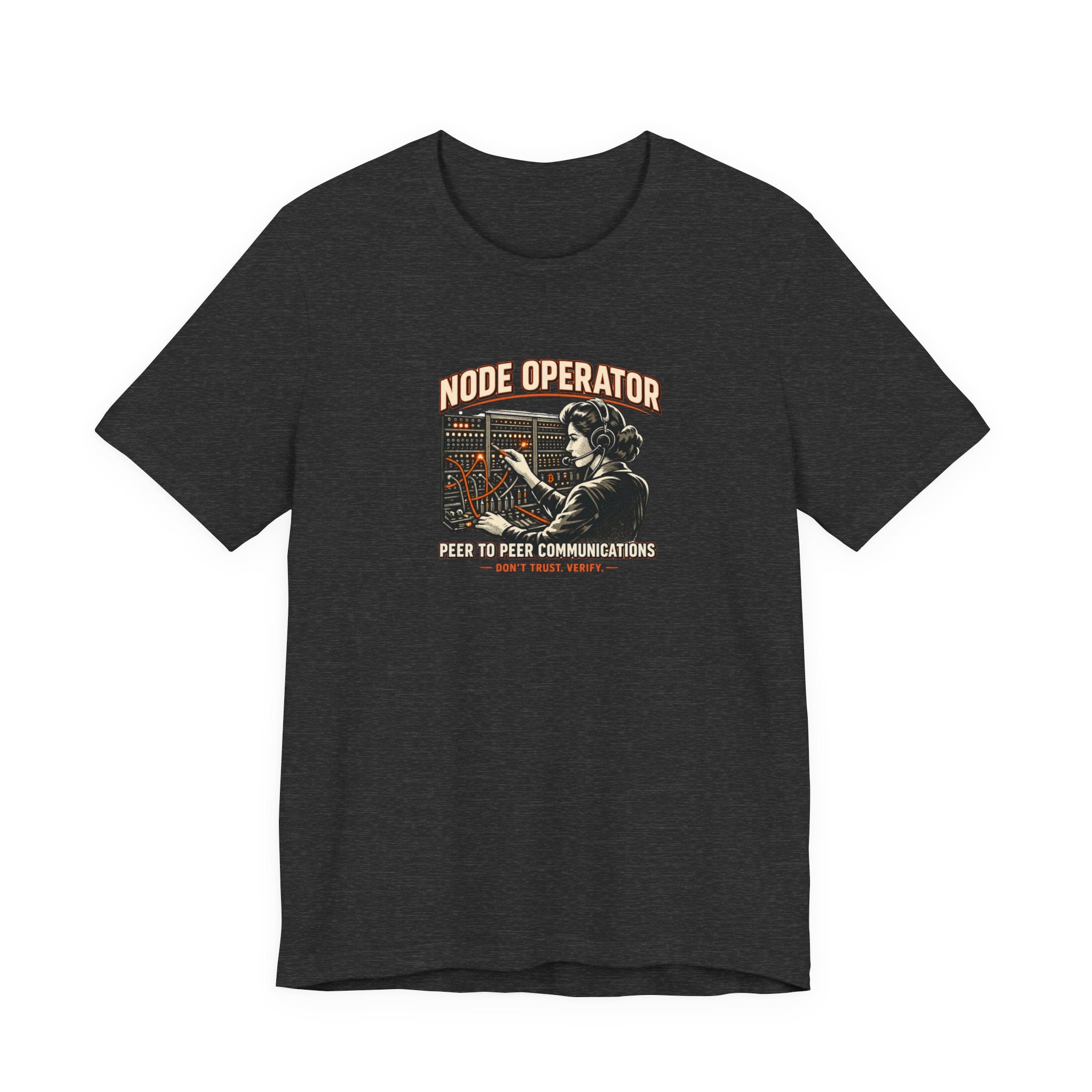 Node Operator Bitcoin Tee | Don't Trust Verify | Bella Canvas 3001