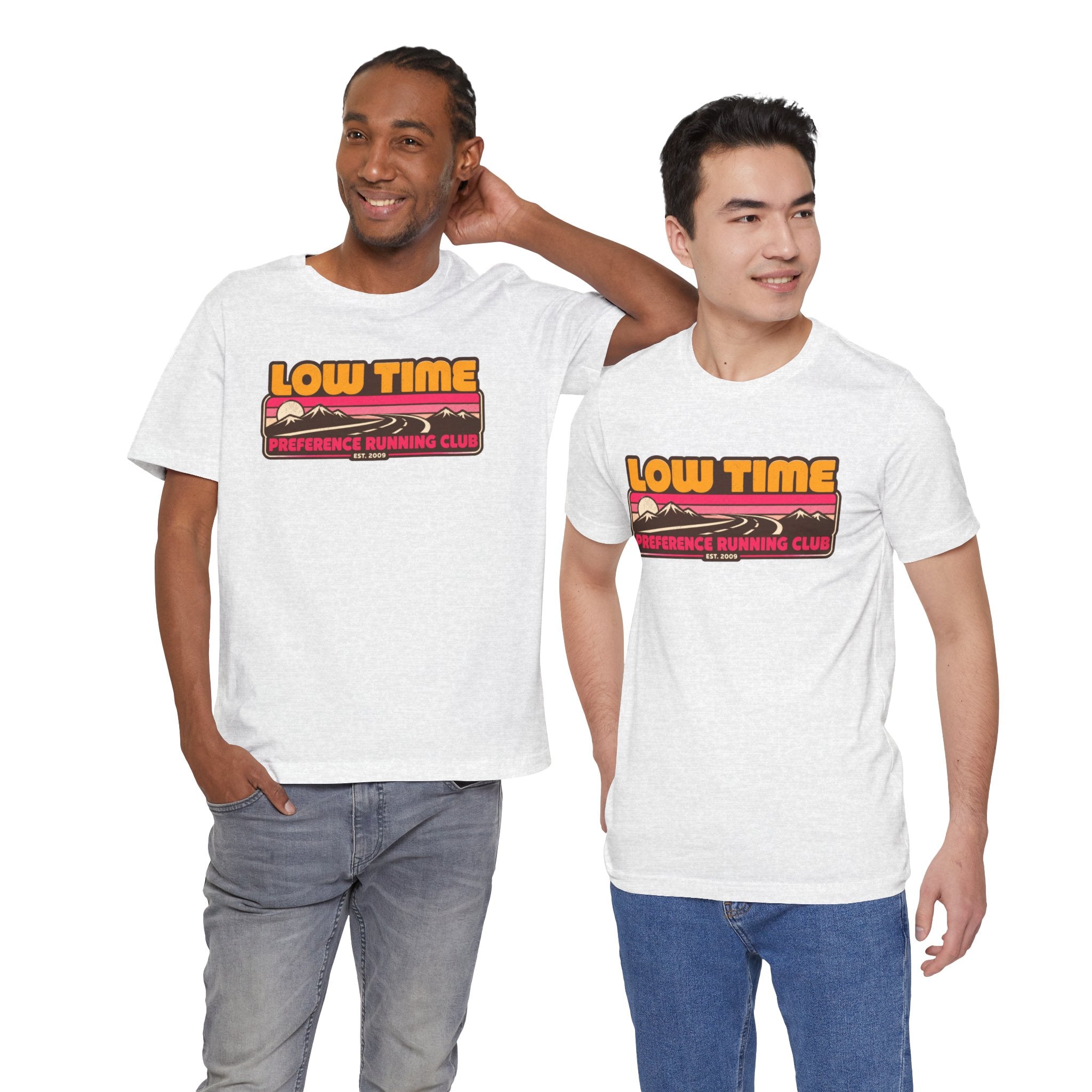 Incognito Low Time Preference Retro Running Club T-Shirt | Bella Canvas 3001