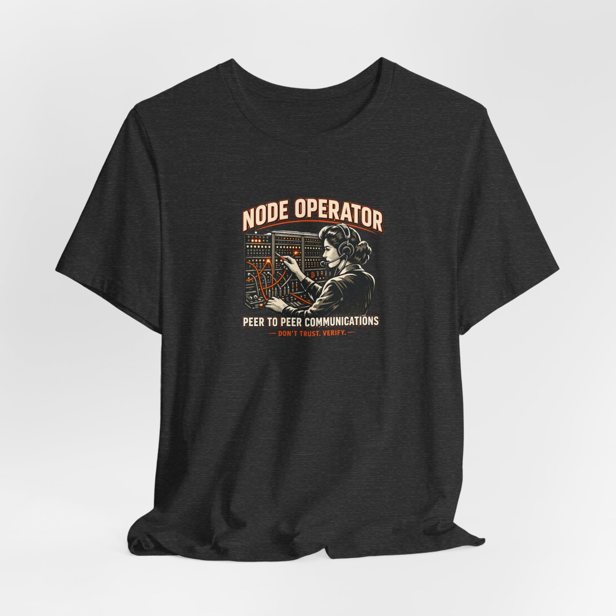 Node Operator Bitcoin Tee | Don't Trust Verify | Bella Canvas 3001