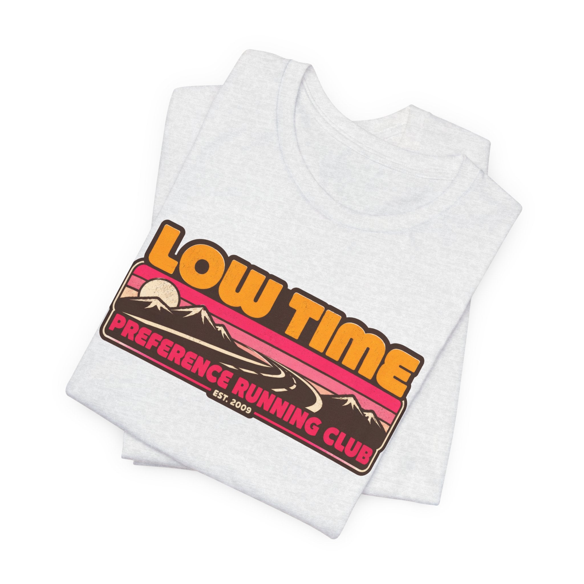 Low Time Preference Retro Running Club T-Shirt Bitcoin Shirt