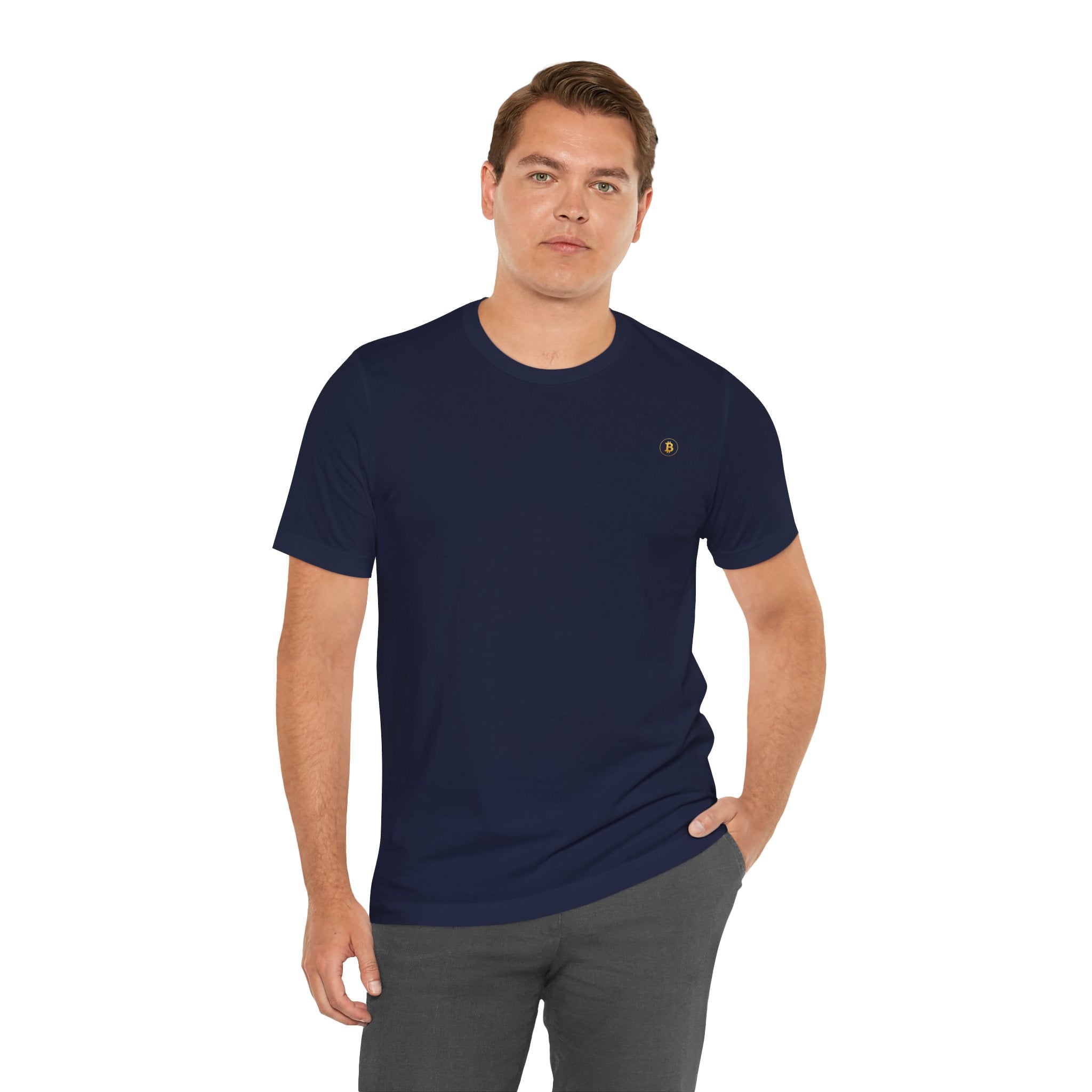 Futuristic Astronaut Bitcoin Mining Tee | Bella Canvas 3001
