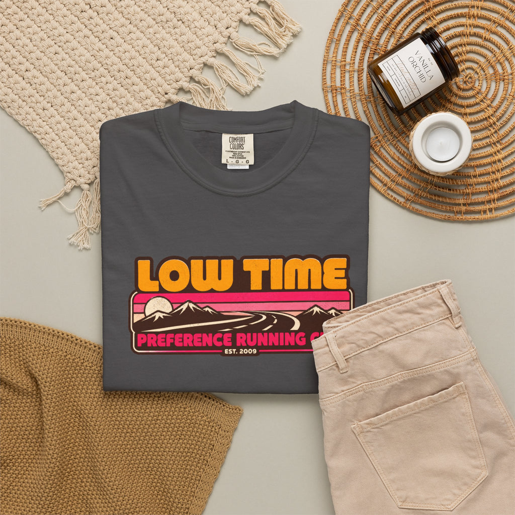 Incognito Heavyweight Low Time Preference Retro Running Club T-Shirt | Comfort Colors 1717