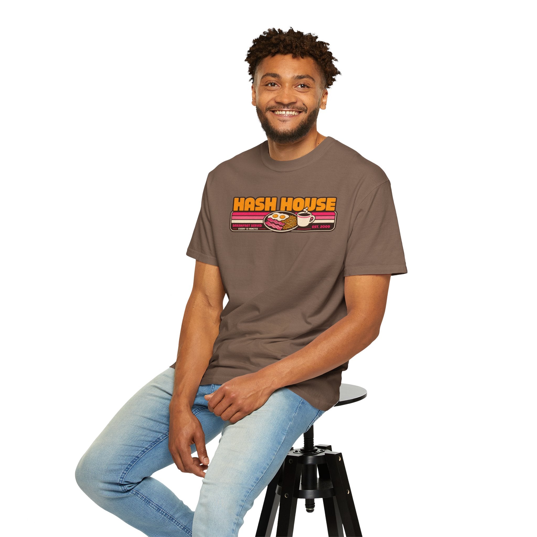Incognito Heavyweight Hash House Retro Diner Tee | Comfort Colors 1717