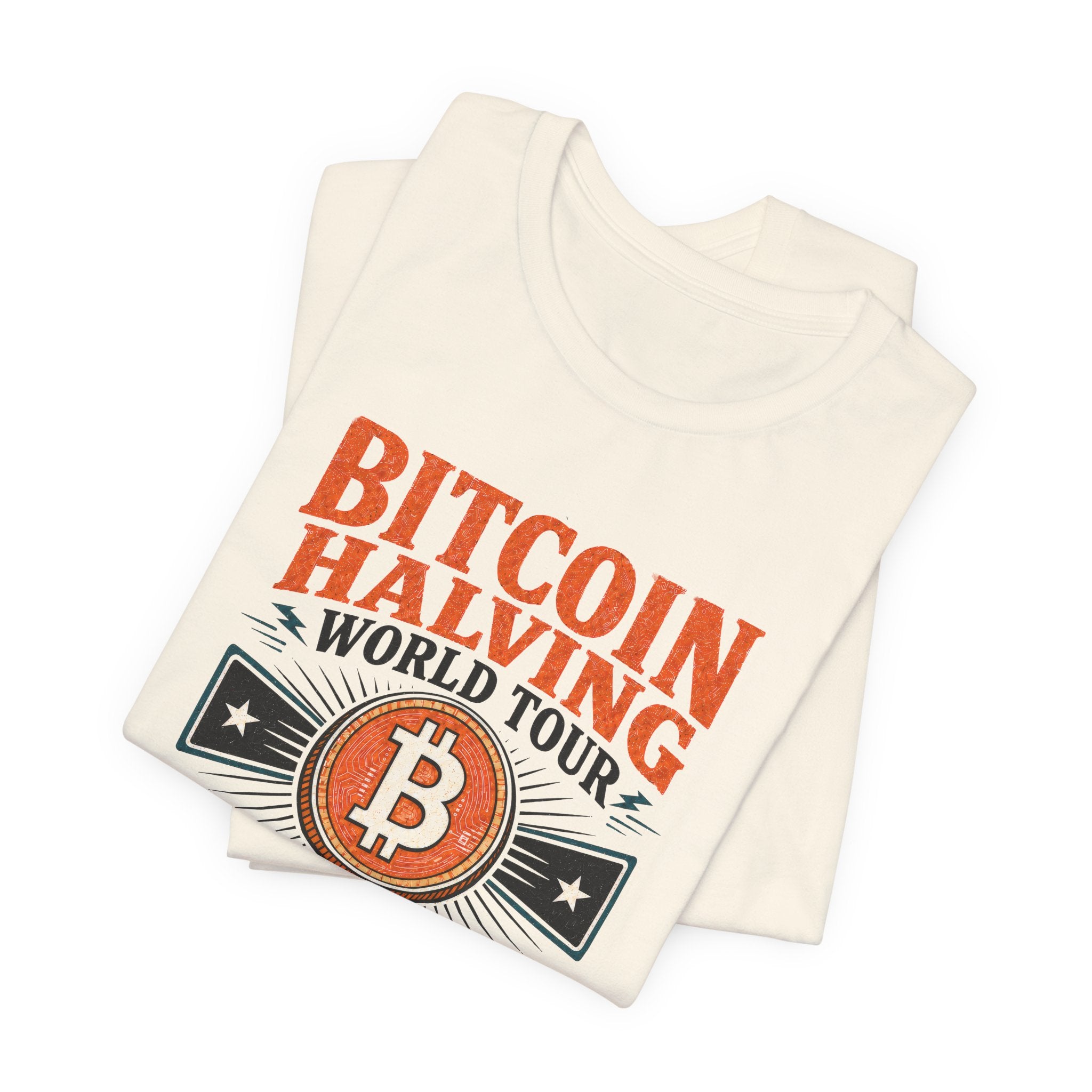 Bitcoin Halving World Tour Tee | Bella Canvas 3001