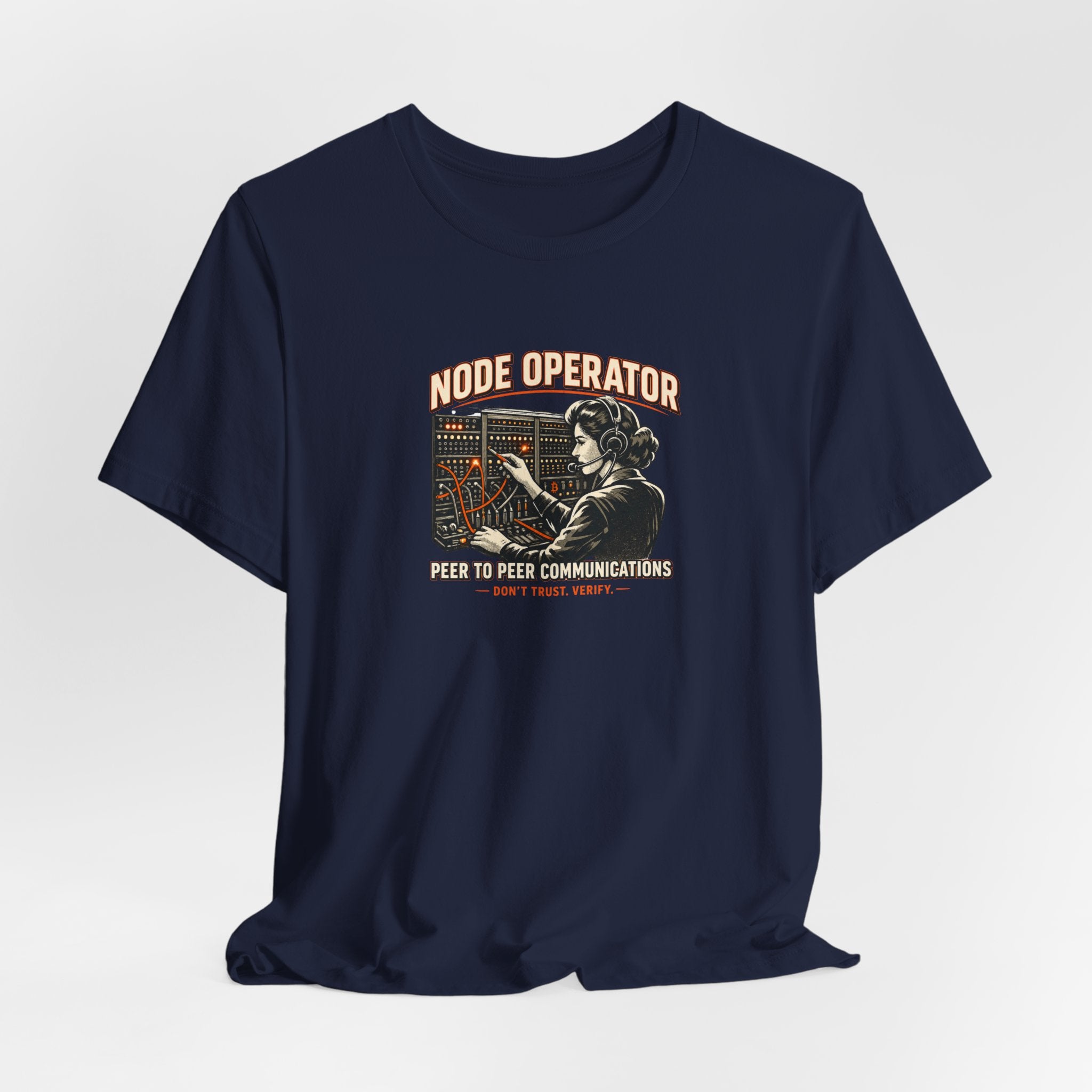 Node Operator Bitcoin Tee | Don't Trust Verify | Bella Canvas 3001