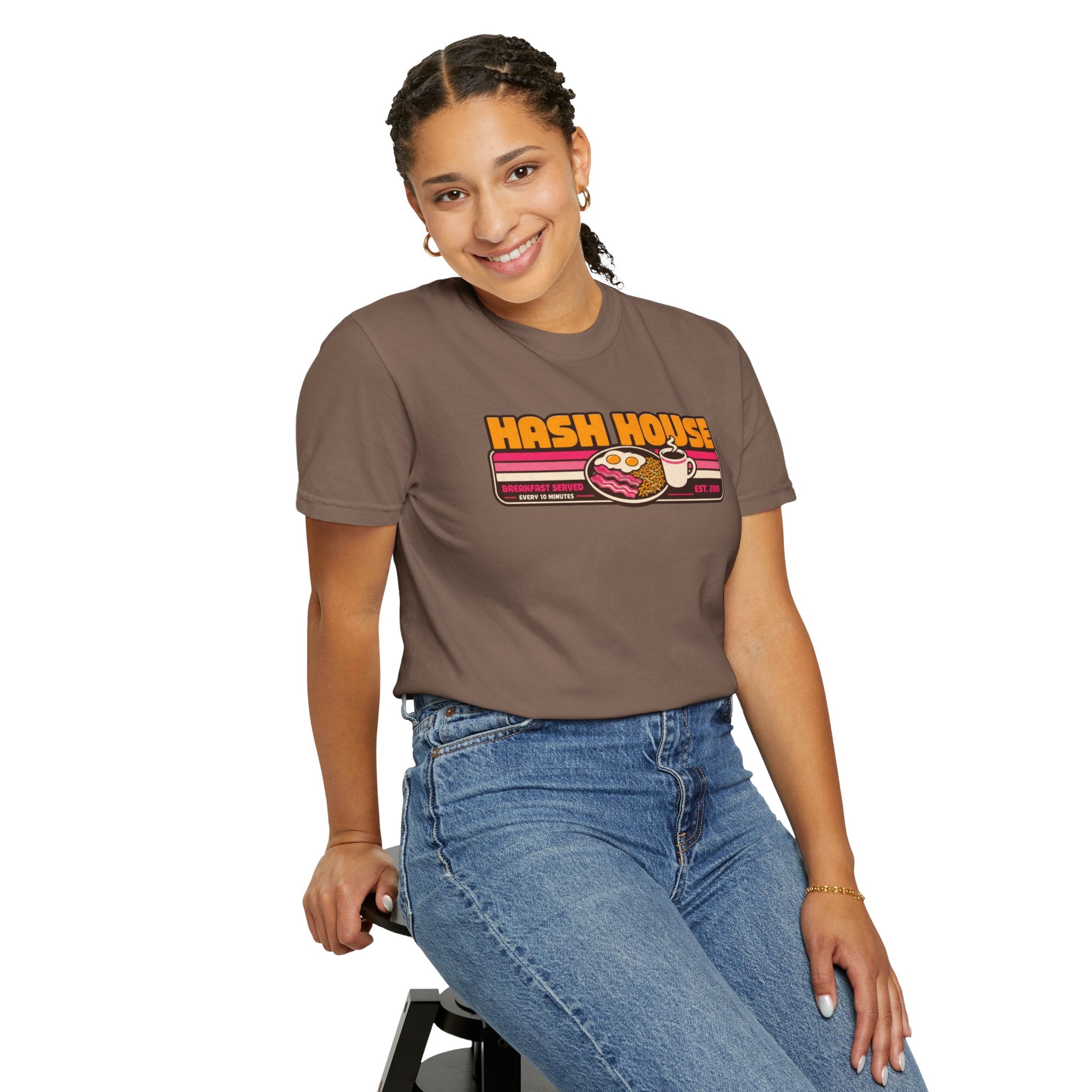Incognito Heavyweight Hash House Retro Diner Tee | Comfort Colors 1717