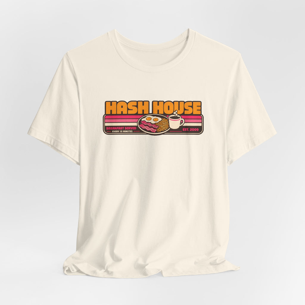 Incognito Hash House Retro Diner Tee | Breakfast Vintage Cafe Shirt | Bella Canvas 3001