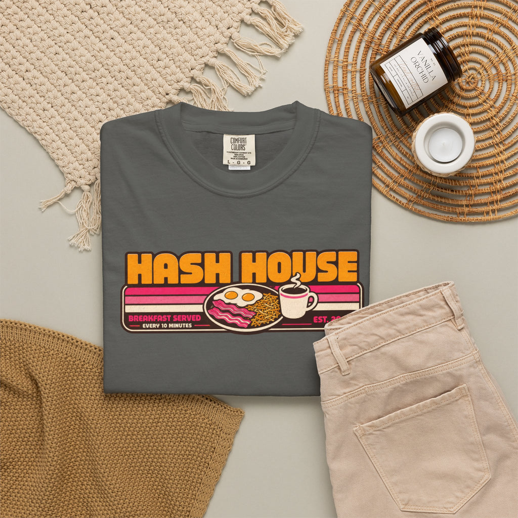 Incognito Heavyweight Hash House Retro Diner Tee | Comfort Colors 1717